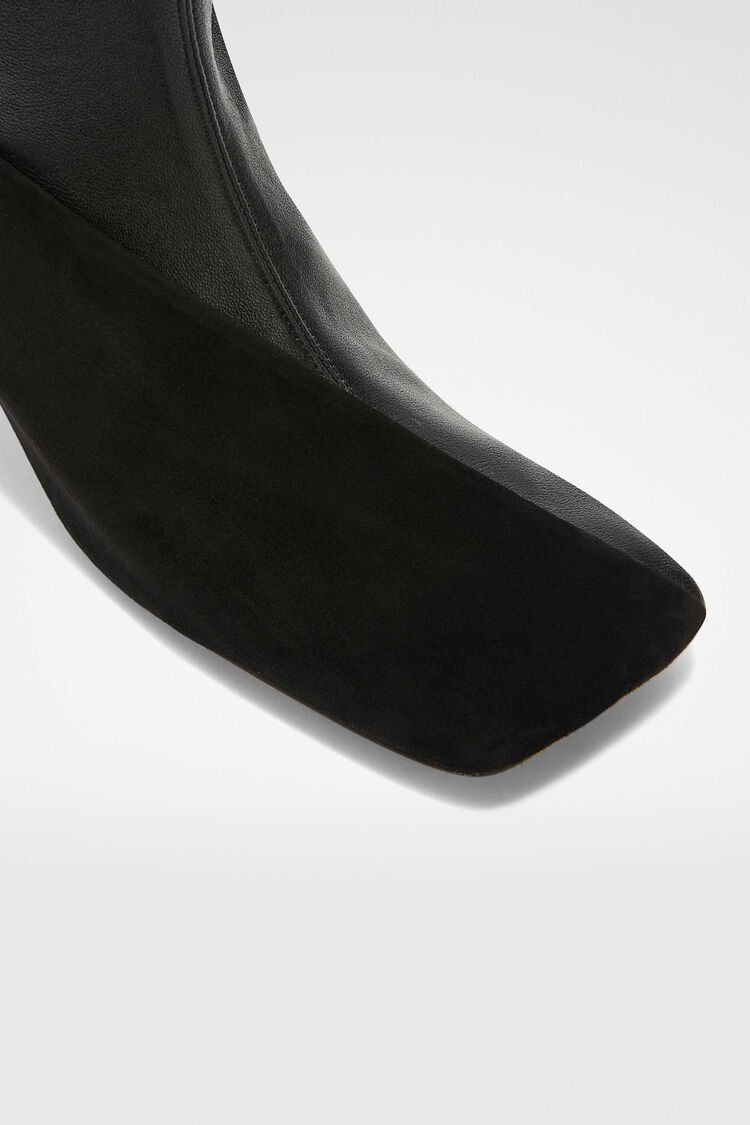 Jil Sander o1w1db10825 Knee Boots in Black Size US 8 / IT 38 - 6 Thumbnail