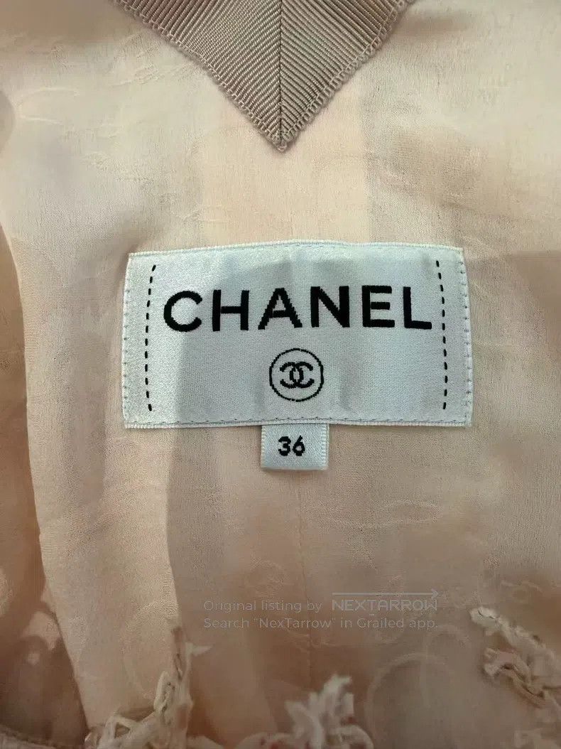Chanel Chanel 18S Waterfall Series Show Pink Tassel Sweater Size XS / US 0-2 / IT 36-38 - 3 Thumbnail