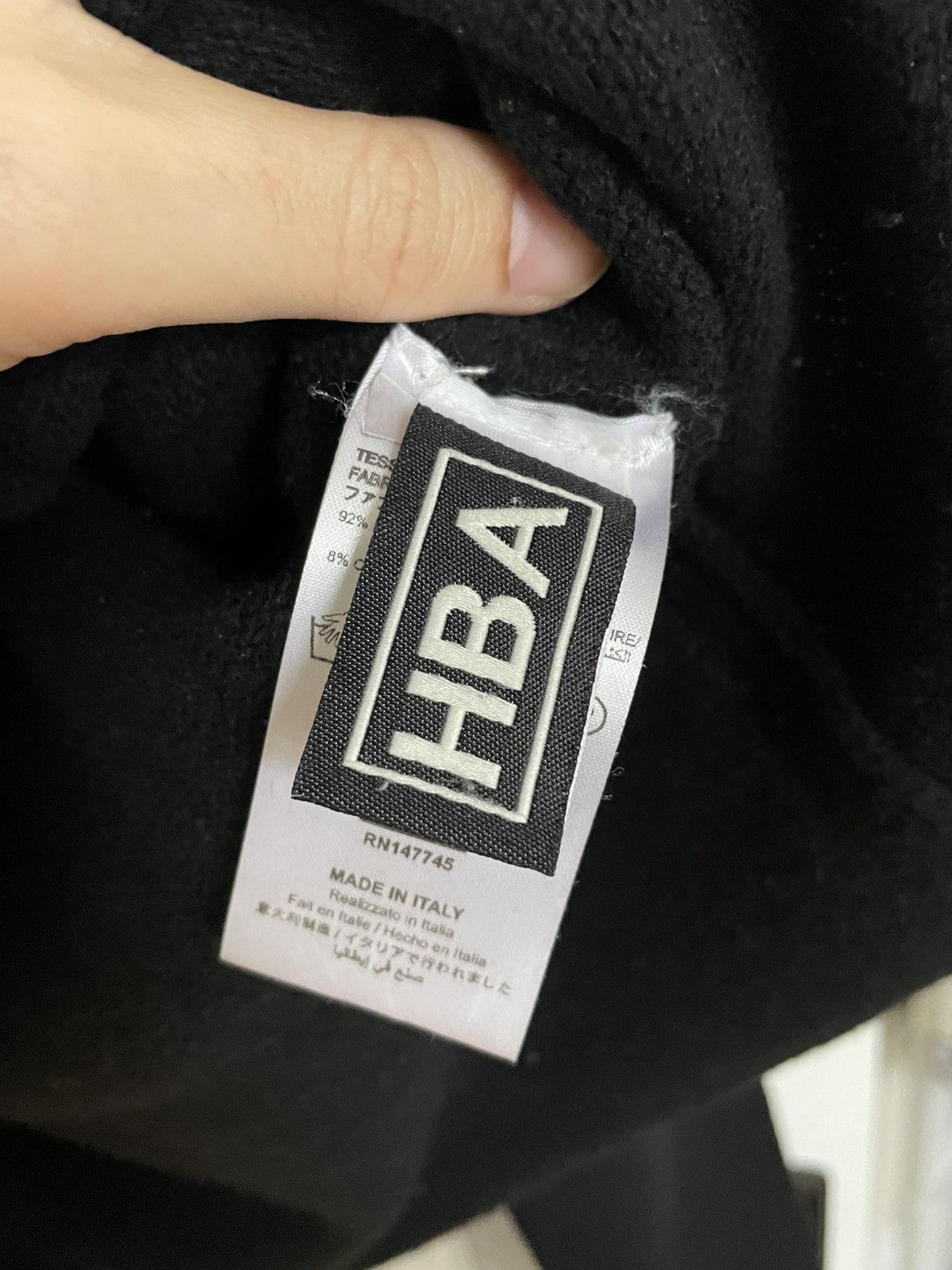 Hood By Air HBA Hood by Air extra long sleeves sweater Size US L / EU 52-54 / 3 - 7 Thumbnail