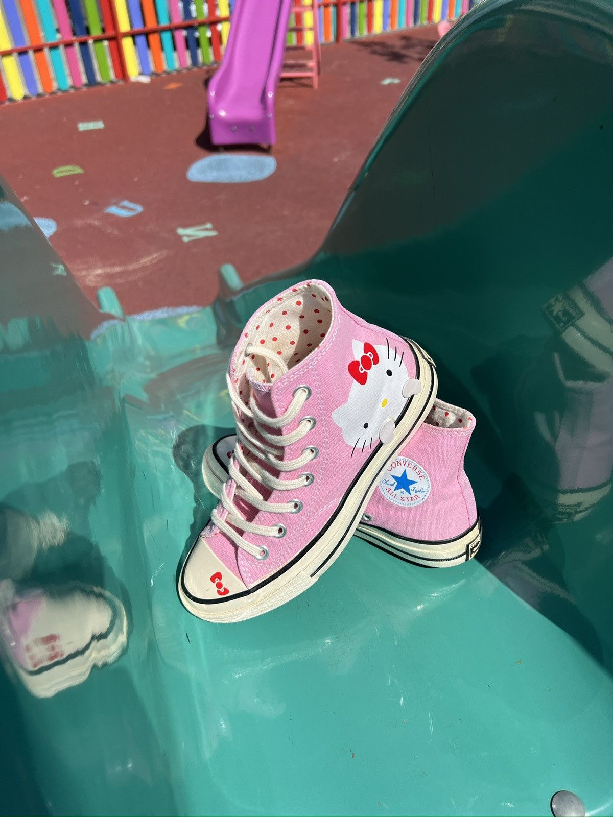 Converse ss18 Converse x Hello Kitty Chuck 70 High Top🎀 Size US 6 / IT 36 - 3 Thumbnail