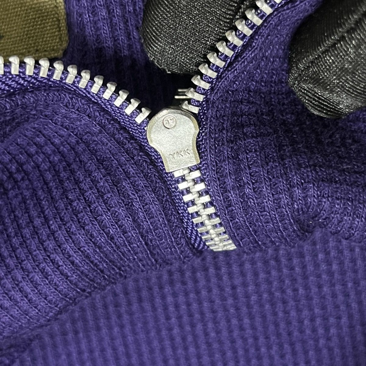 Adidas × Vintage Vintage Adidas 3 Stripes Patches Waffle Tracktop Size US S / EU 44-46 / 1 - 6 Thumbnail
