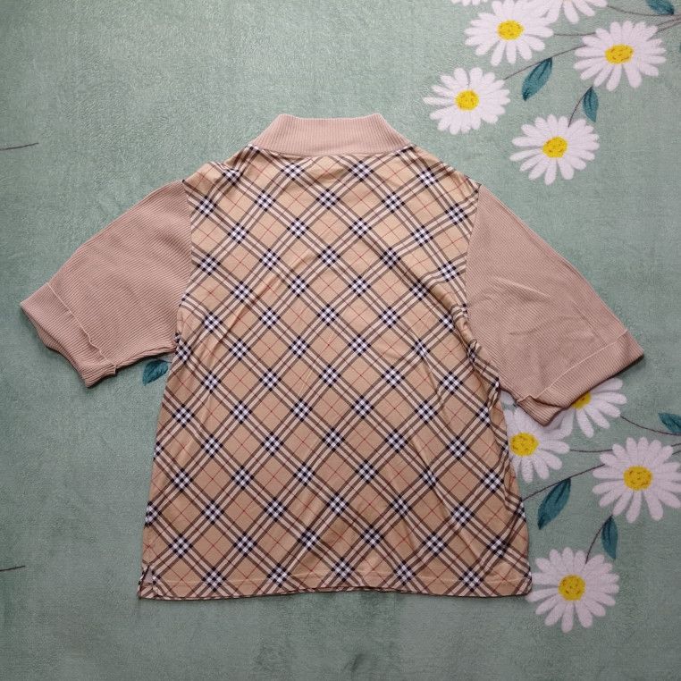 Burberry × Vintage Vintage Burberry Golf Nova Check Size L / US 10 / IT 46 - 2 Thumbnail