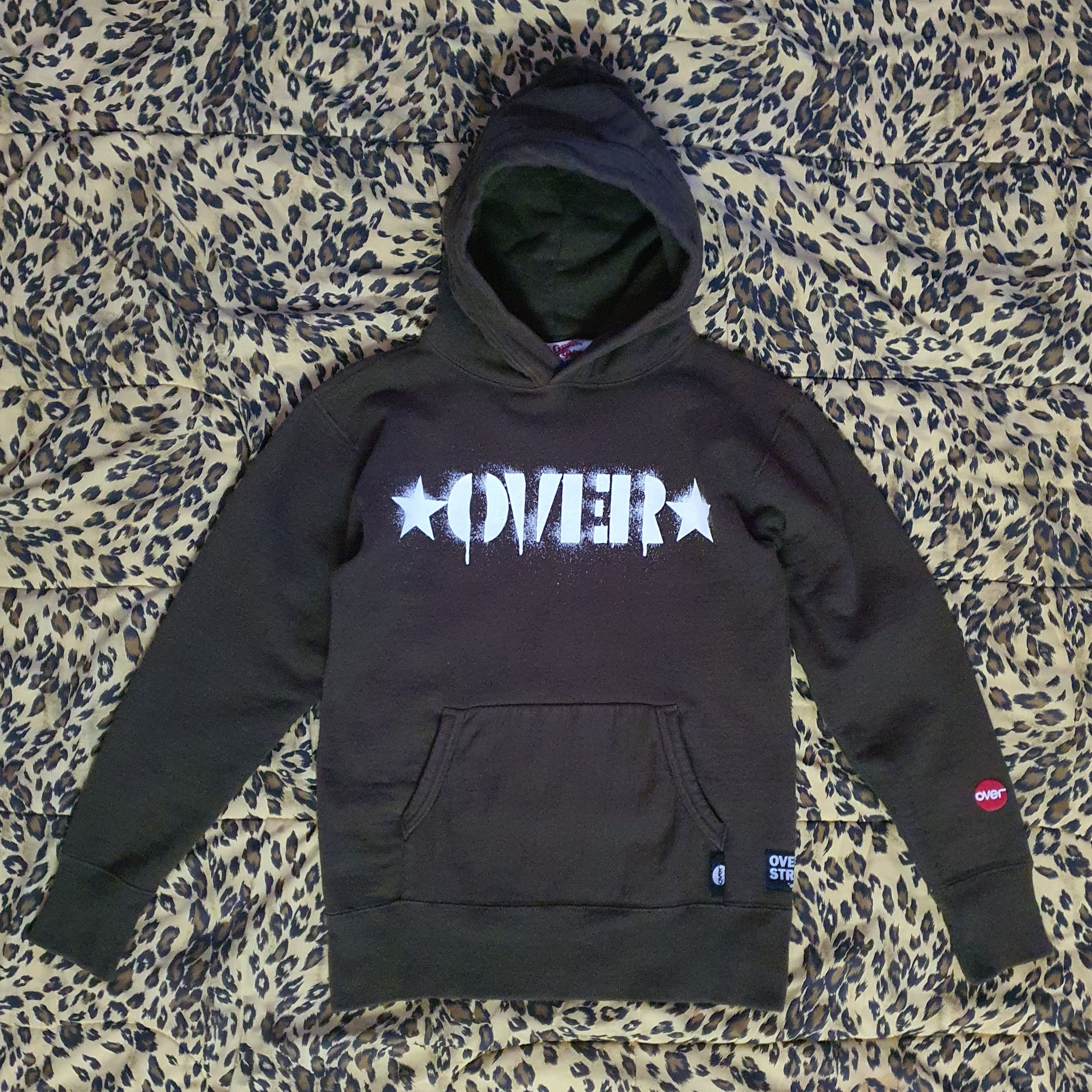 OVER THE STRiPES Over The Stripes - Gremmie - Paint Over & Patchwork Hoodie Size US XS / EU 42 / 0 - 2 Thumbnail