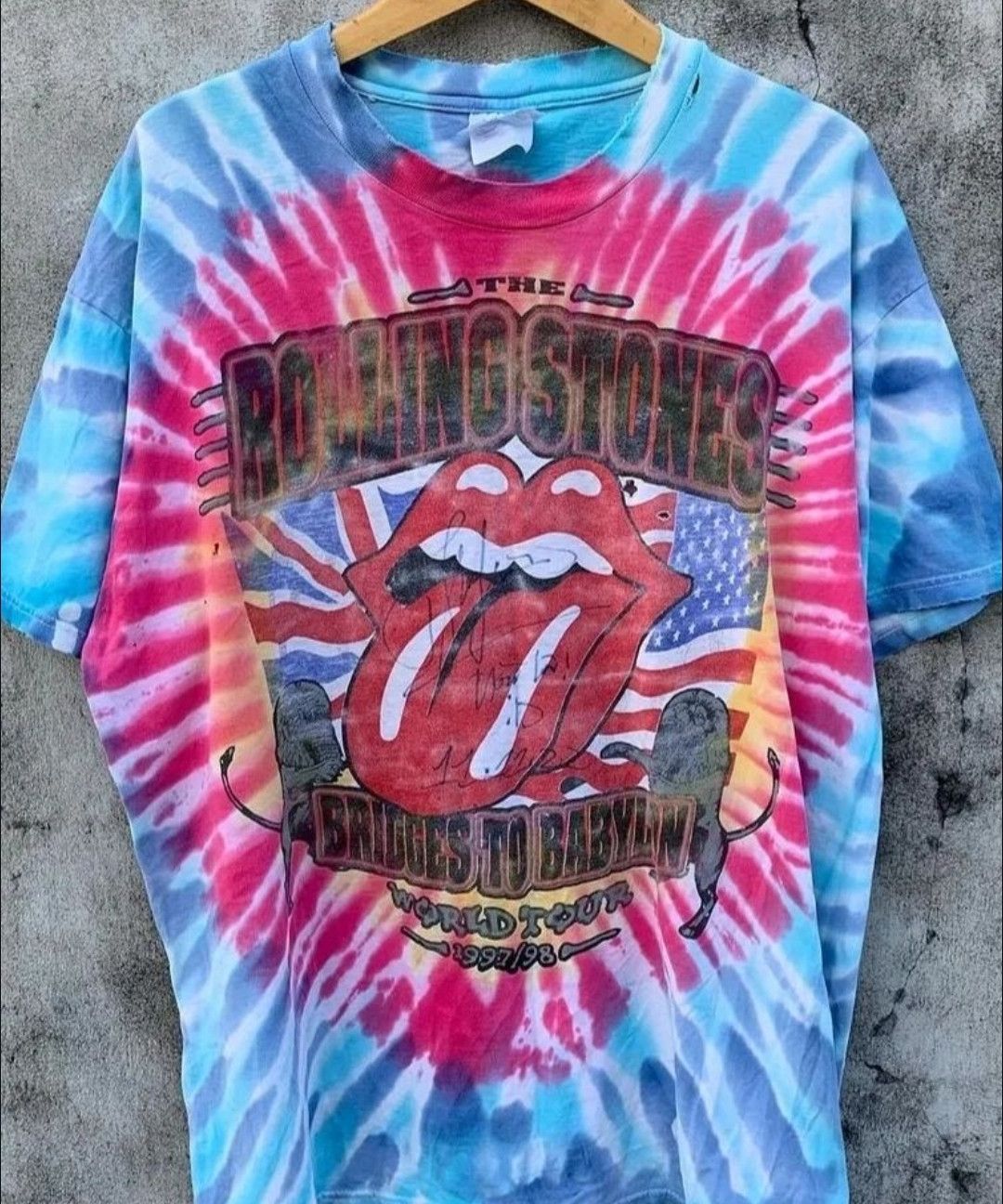 Japanese Brand × The Rolling Stones × Vintage Rolling Stone Pearl Jam Shirt Size US L / EU 52-54 / 3 - 7 Thumbnail