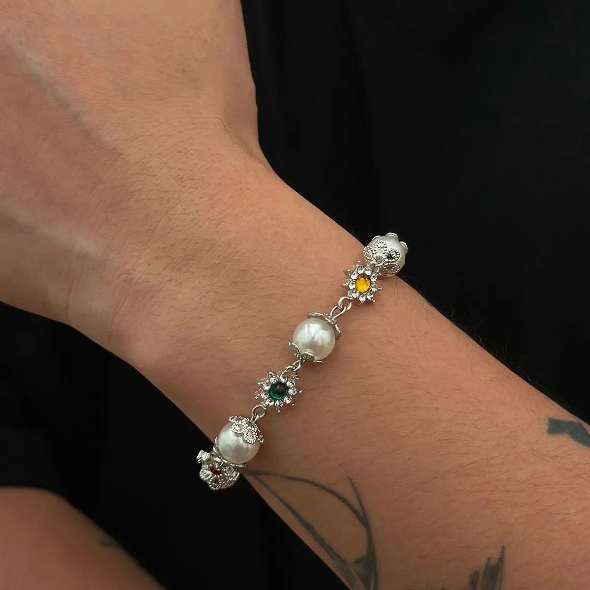 Jewelry Lacteo Creative Multicolor Chain Bracelet Size ONE SIZE - 6 Thumbnail