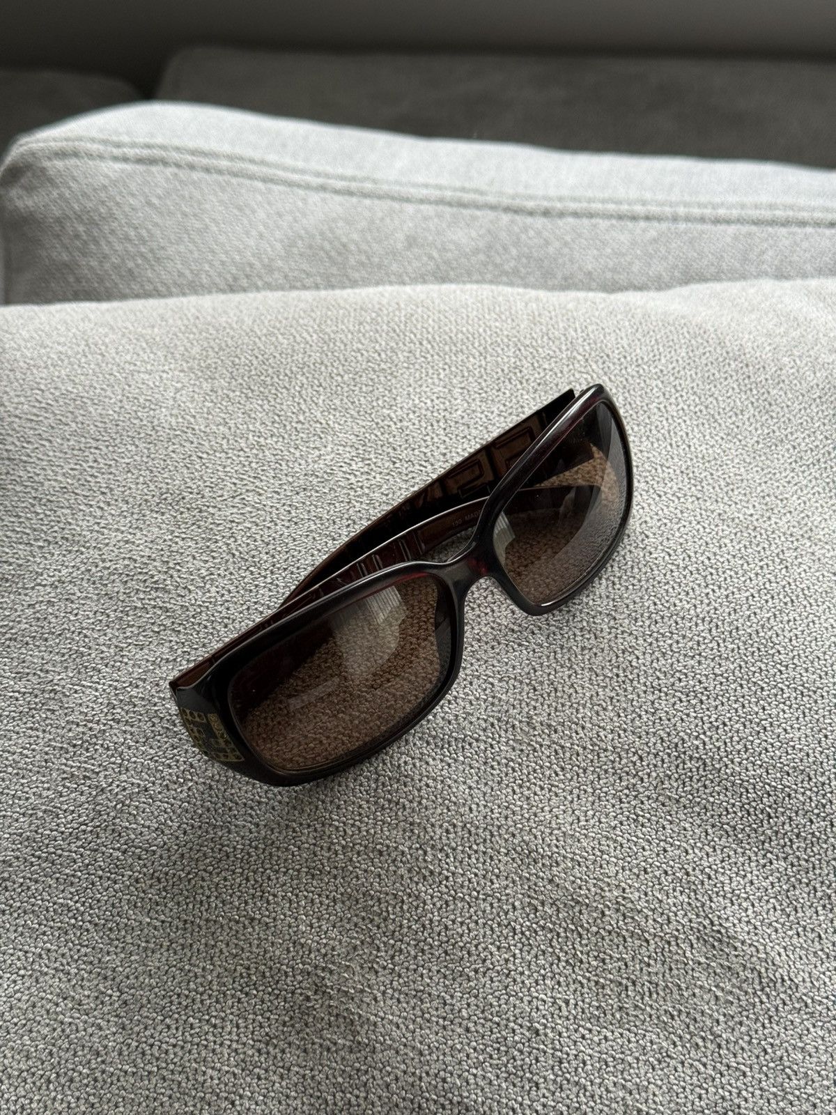 Fendi Vintage Fendi Brown Sunglasses Size ONE SIZE - 8 Thumbnail