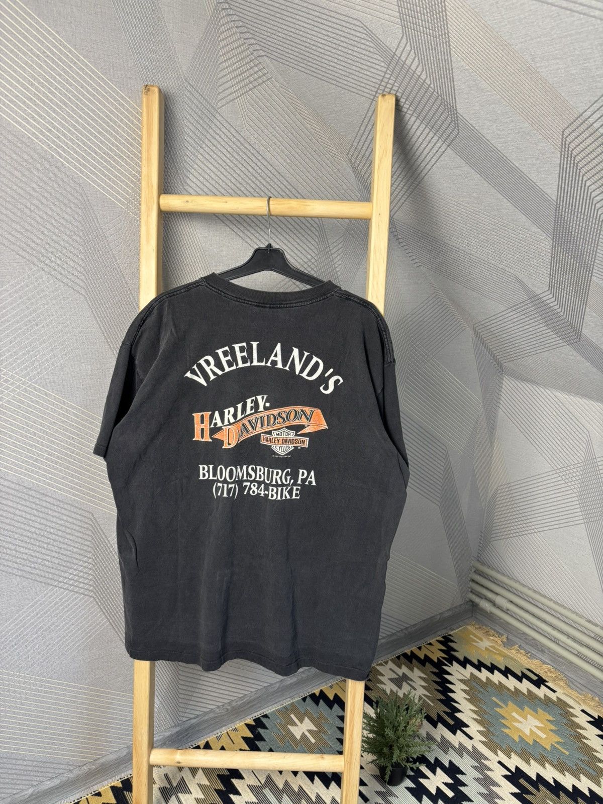 Harley Davidson Vintage Harley Davidson Eagle No Fear 92 single stitch Size US XL / EU 56 / 4 - 10 Thumbnail