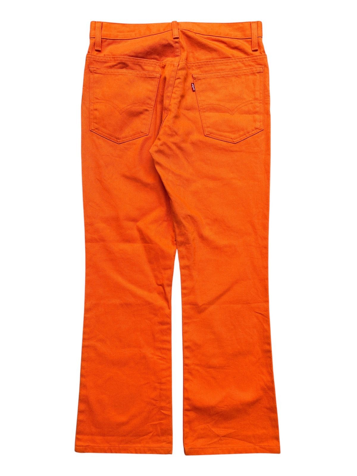 Junya Watanabe SS02 Poem Runway Orange Bootcut Jeans Size US 30 / EU 46 - 5 Thumbnail