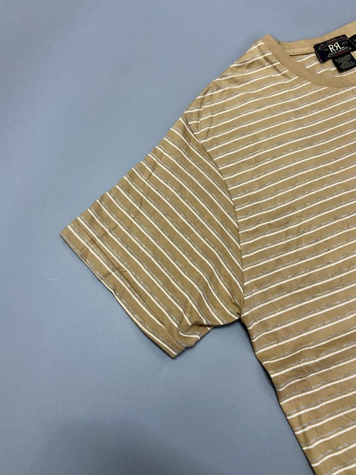 RRL Ralph Lauren RRL RALPH LAUREN STRIPES TEE Size US M / EU 48-50 / 2 - 9 Thumbnail