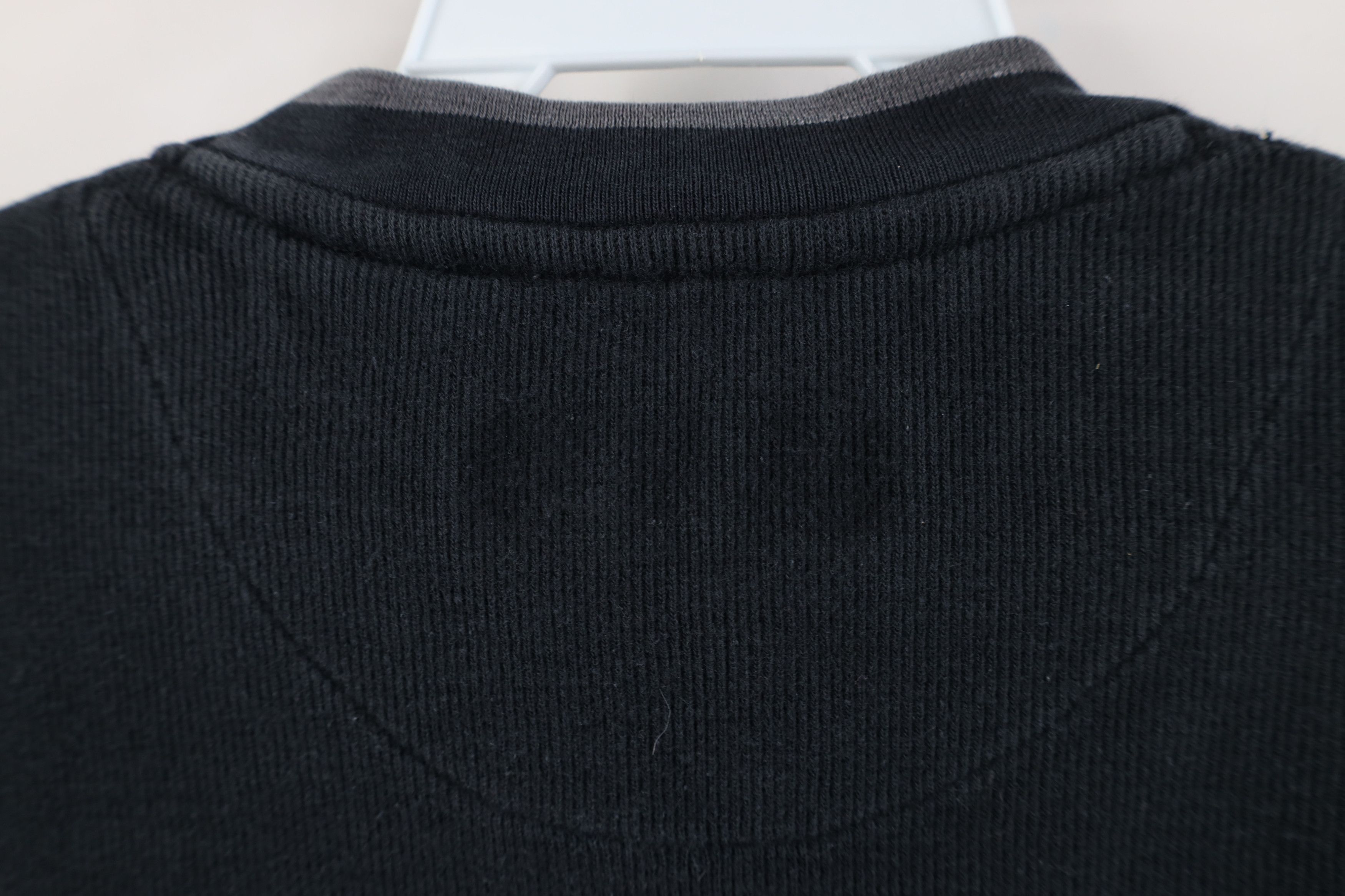 Vintage Vintage 90s Y2K Streetwear Ribbed Knit Long Sleeve T-Shirt Size US XL / EU 56 / 4 - 10 Thumbnail