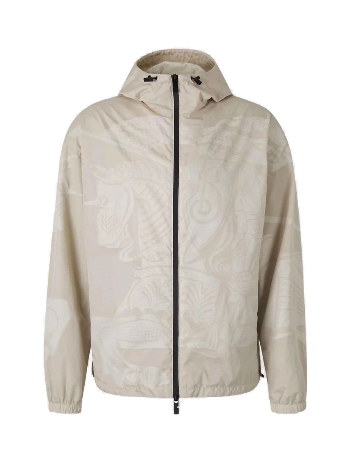 Burberry o1y0426 Hooded Jacket in Beige Size US M / EU 48-50 / 2 - 1 Thumbnail