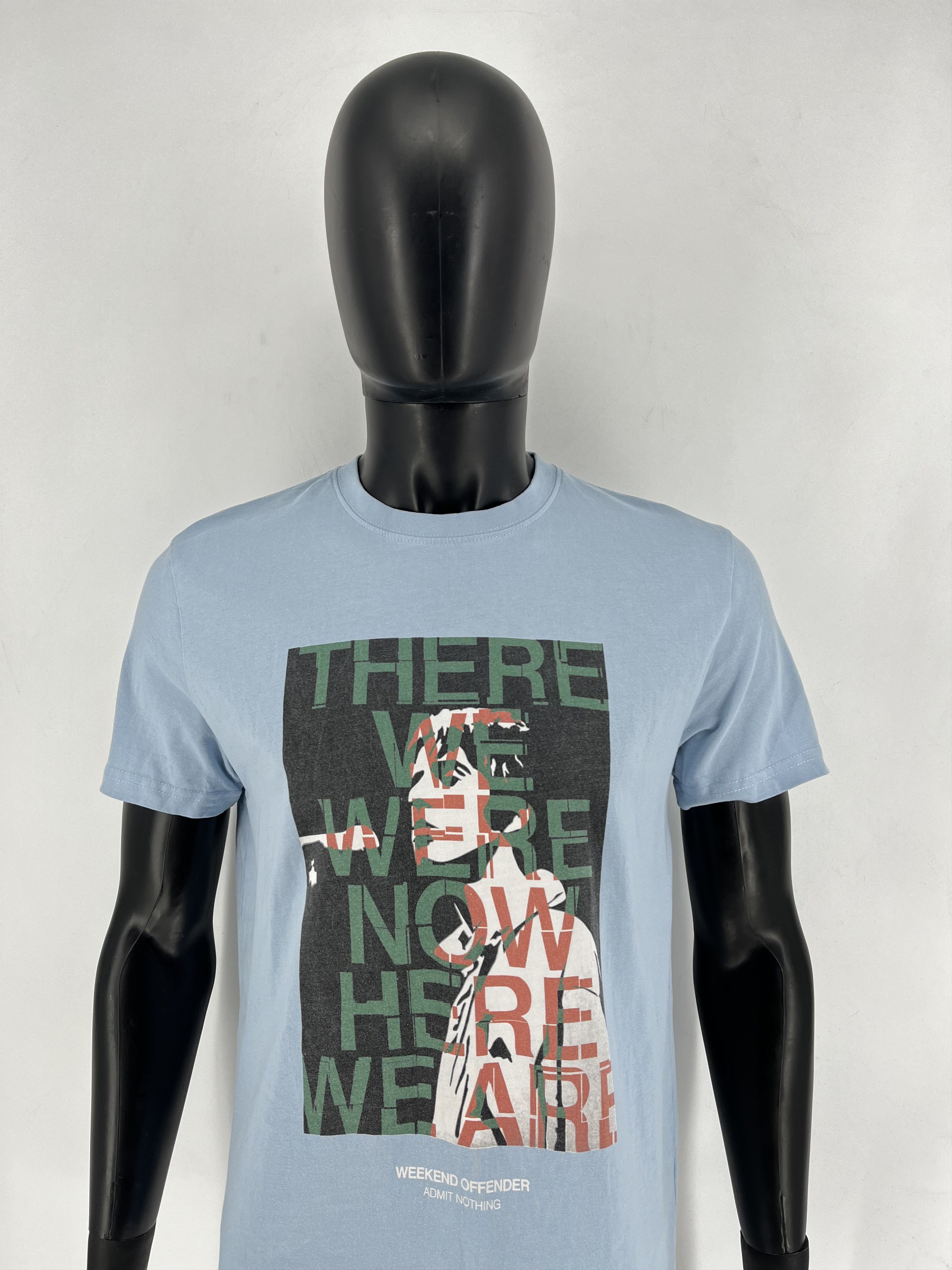 Vintage Weekend Offender Columbia T-Shirt Winter Sky Size M Size US M / EU 48-50 / 2 - 2 Thumbnail