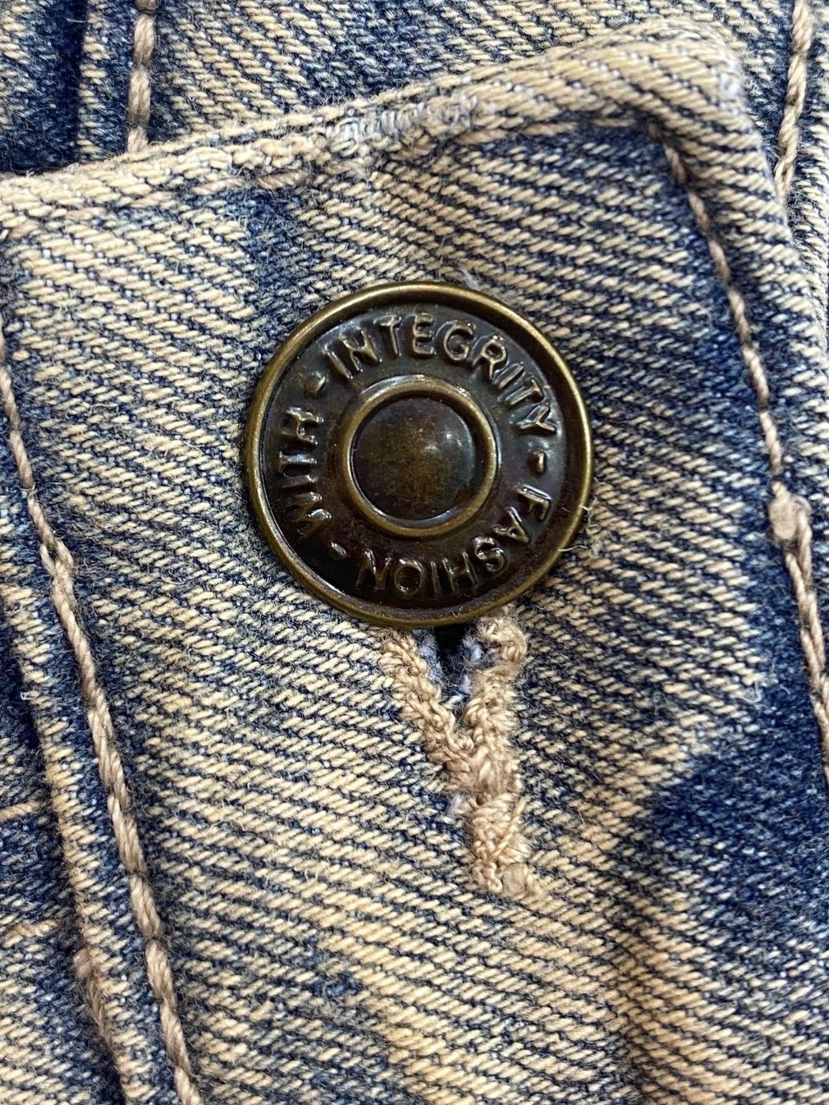 Japanese Brand Japanese Brand Mid Rise Ripped Style Zipper Jeans Size US 28 / EU 44 - 10 Thumbnail