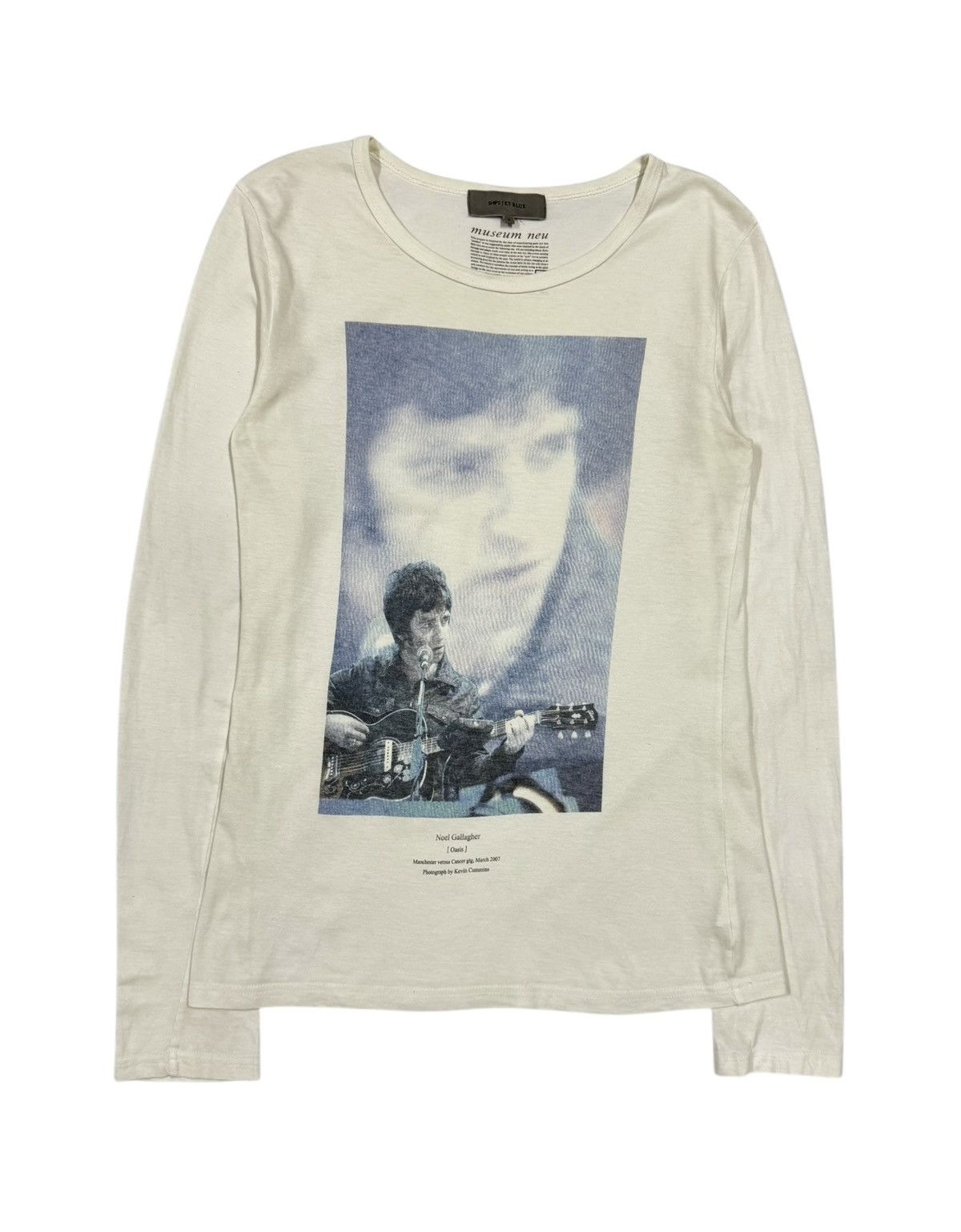 Iconic Manchester Versus Cancer Gig Noel Gallagher Photo Tee