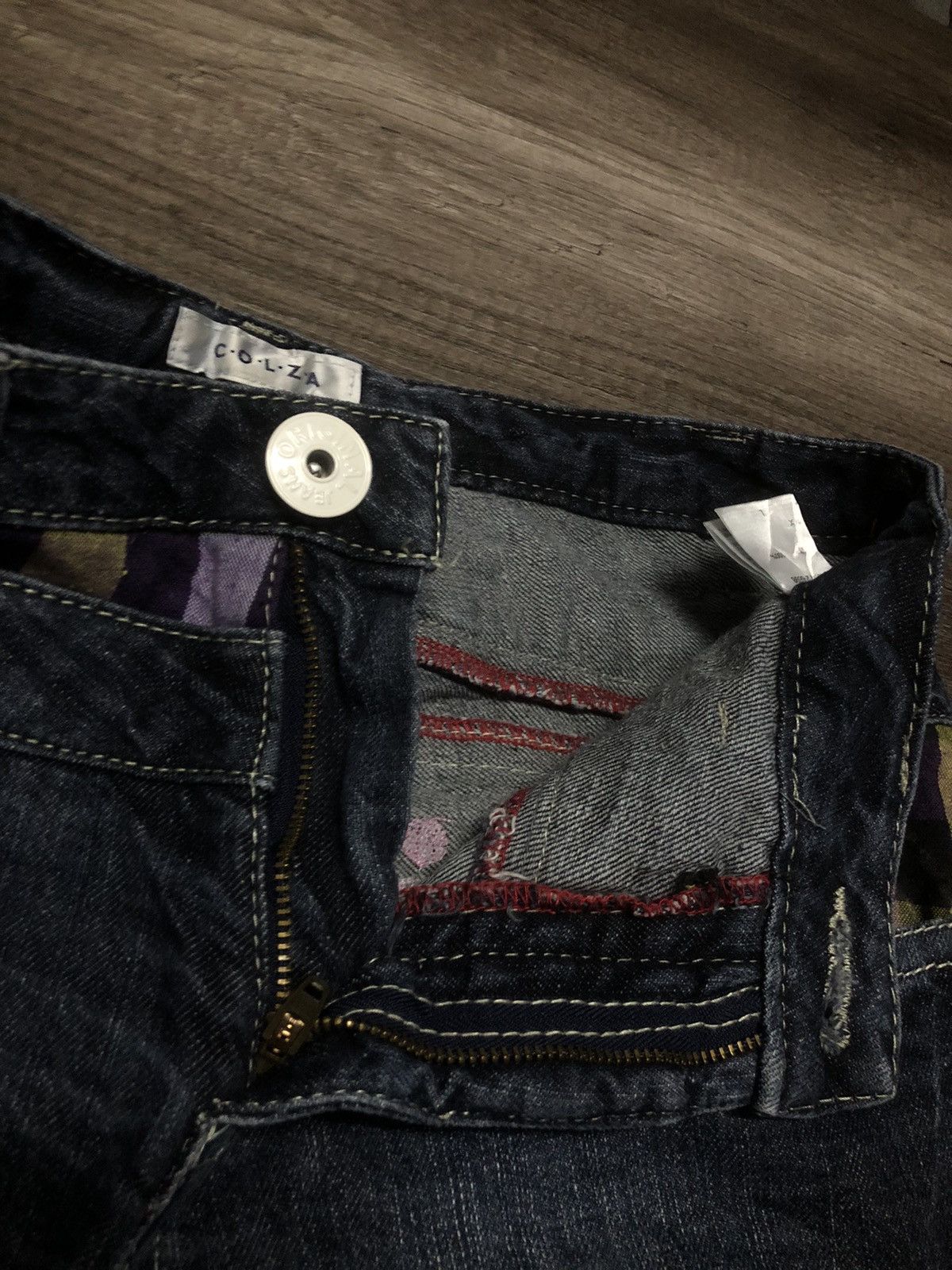 Designer × Japanese Brand C.O.L.Z.A FUNKY GIRLS RAKISH STYLE JOY US DOUBLE WAIST JAPAN Size US 32 / EU 48 - 11 Thumbnail