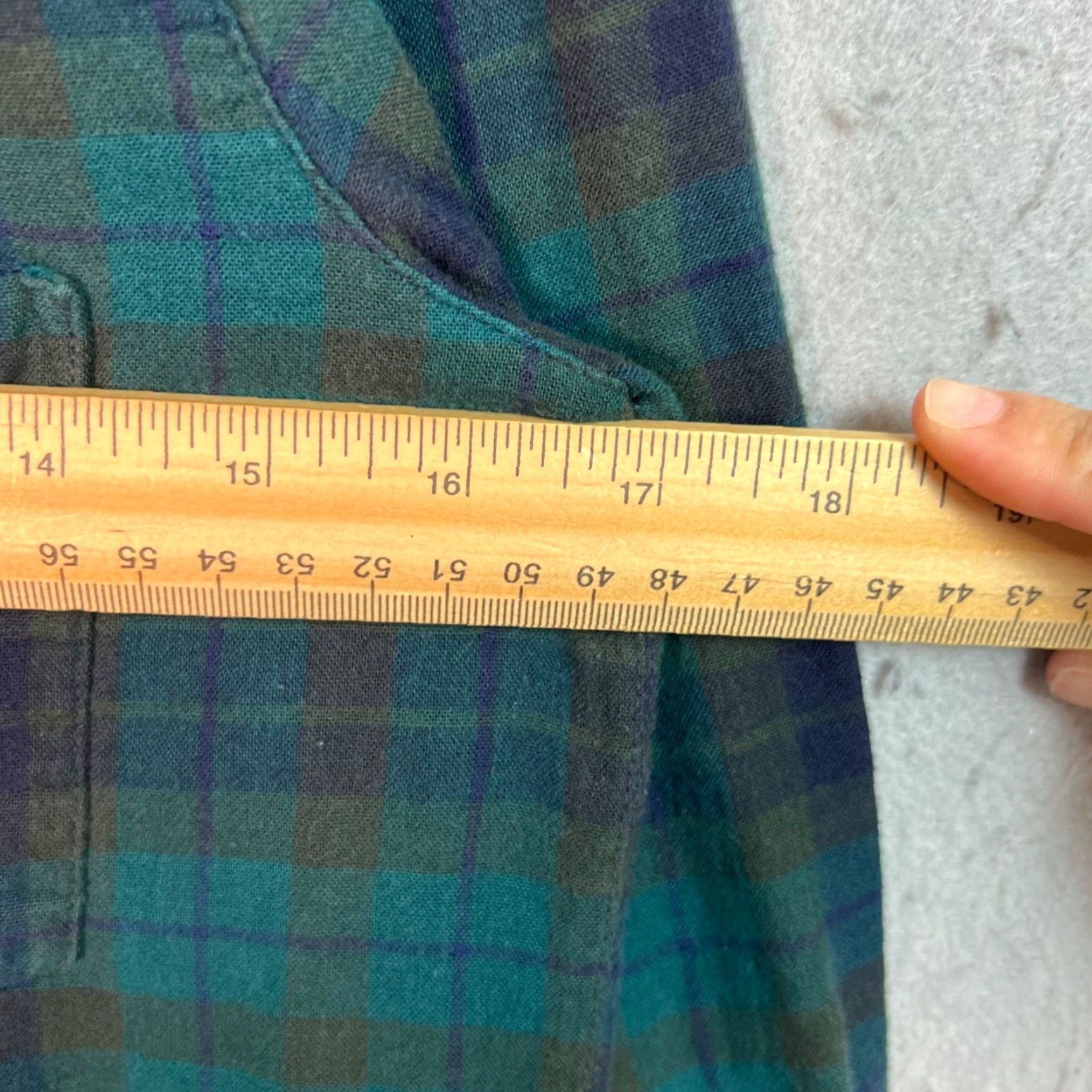 Madewell VINTAGE Madewell 1937 Green Plaid Button-Down Shirt Dress Womens XS Cotton Shirt Womens XS Green Plaid Button-Down Dress Size XS / US 0-2 / IT 36-38 - 5 Thumbnail