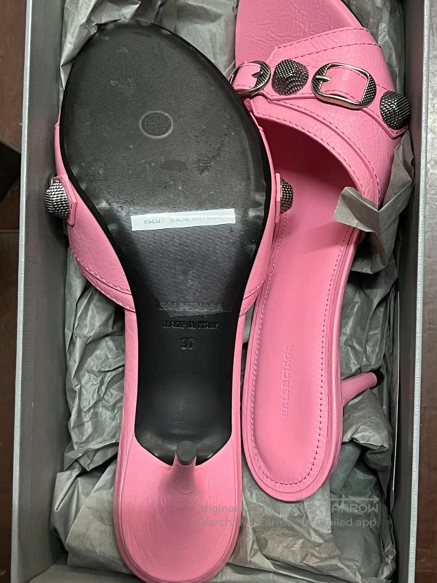 Balenciaga Balenciaga Pink High Heel Sandals. Size US 6 / IT 36 - 3 Thumbnail