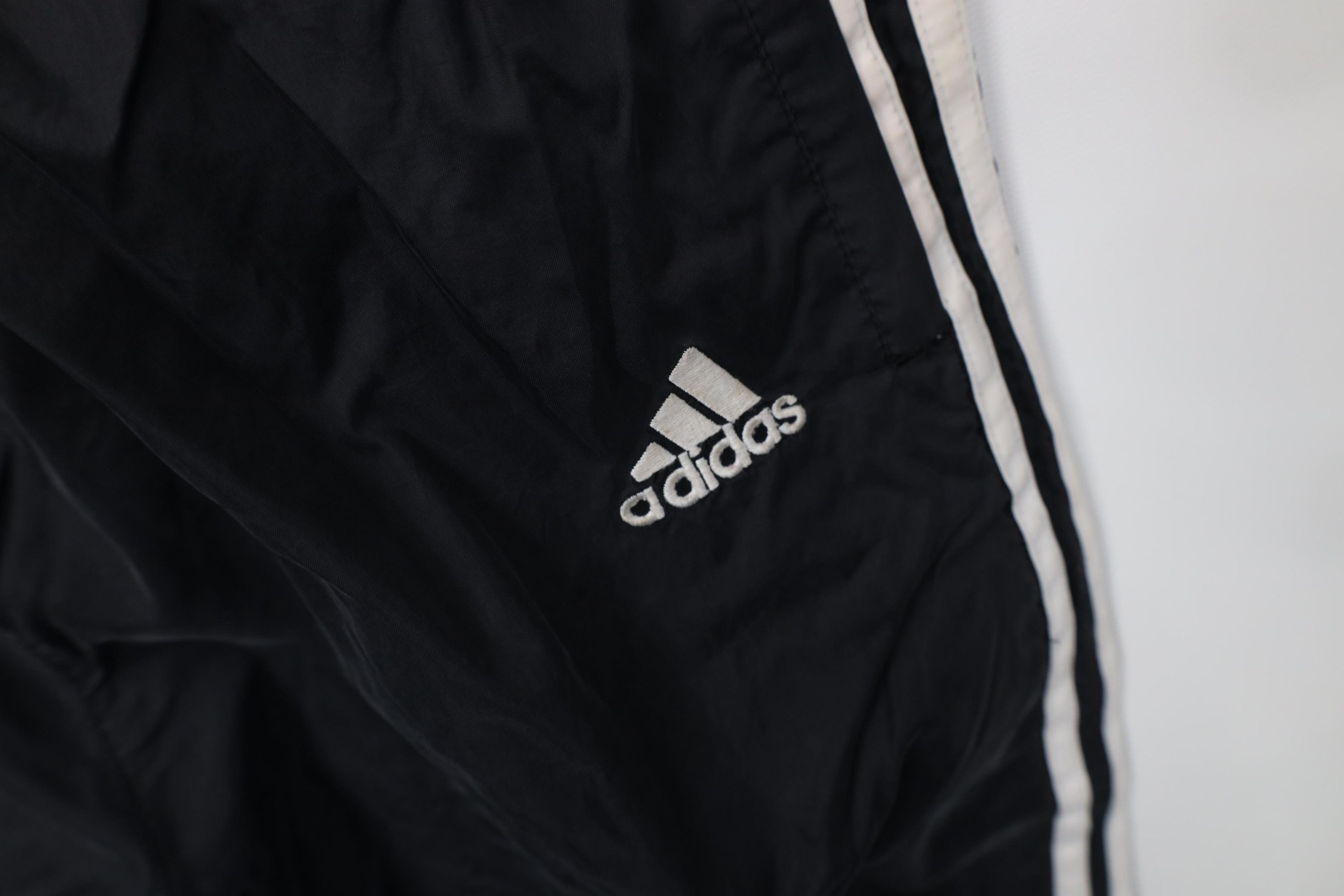 Adidas Vintage Y2K 2001 Adidas Tearaway Windbreaker Pants Black Size US 34 / EU 50 - 8 Thumbnail