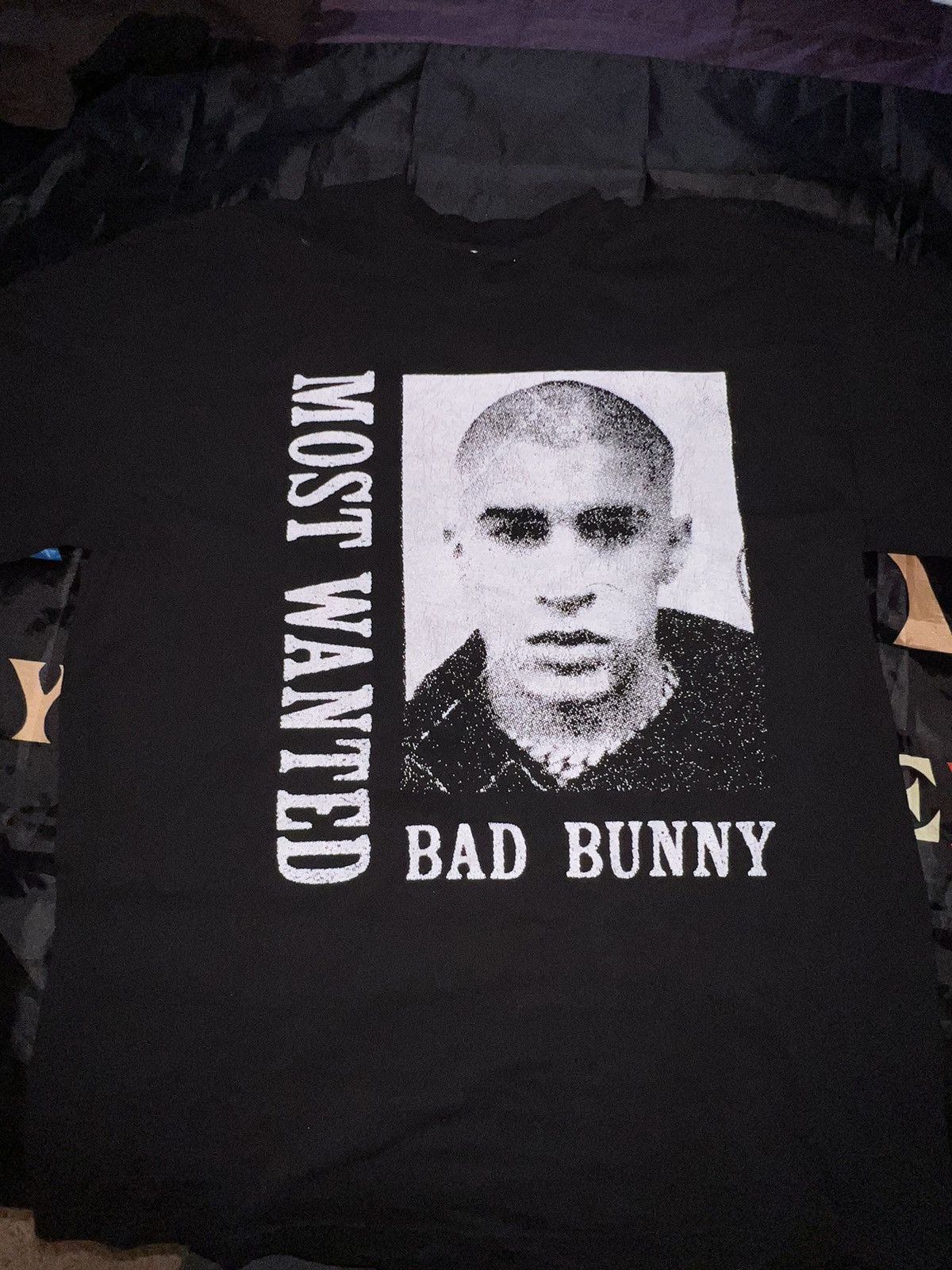 Band Tees Bad Bunny Most Wanted Tour Tee Size US L / EU 52-54 / 3 - 1 Thumbnail