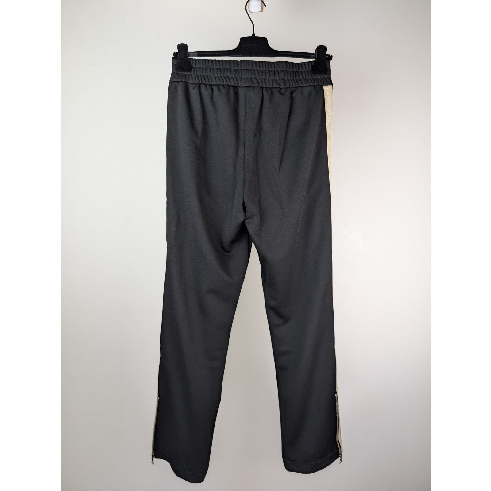 Palm Angels o1rshd1 Q:2 / Classic Logo Track Pants in Black / Off-White Size US 36 / EU 52 - 16 Thumbnail