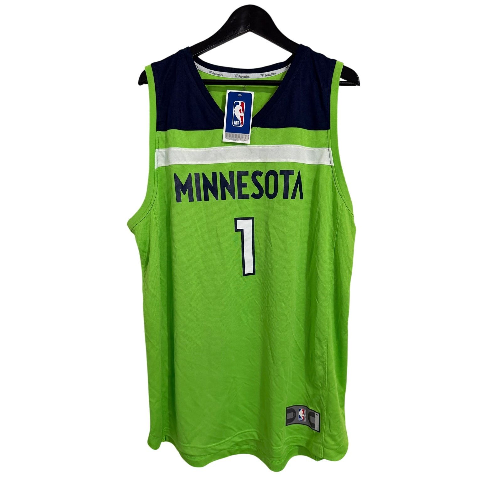 NBA NWT Anthony Edwards Minnesota Timberwolves Jersey Size XL Size US XL / EU 56 / 4 - 1 Thumbnail