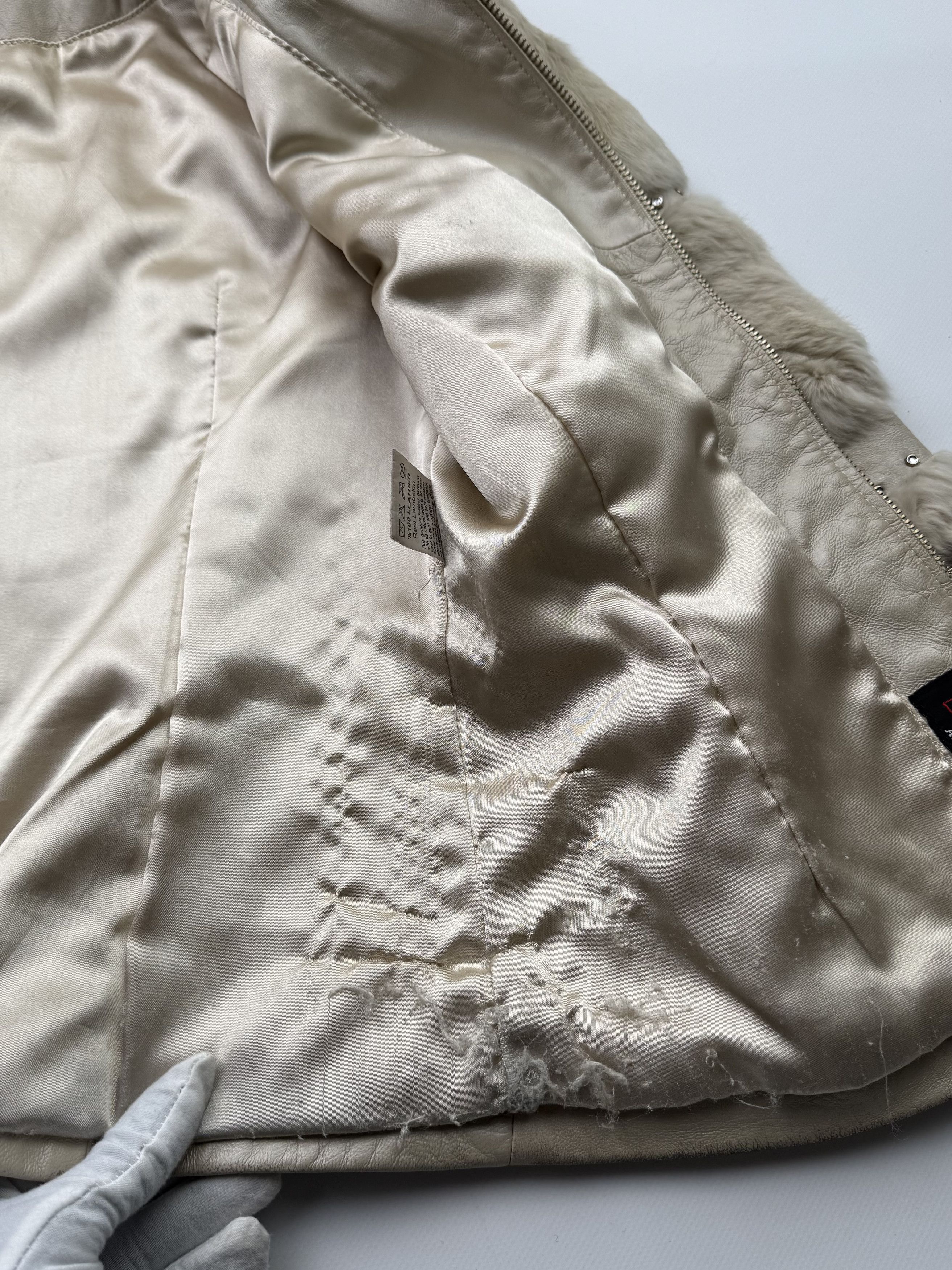 Vintage Vintage Real Fur/Leather Cropped Jacket B562(V355)E2 Size S / US 4 / IT 40 - 13 Thumbnail