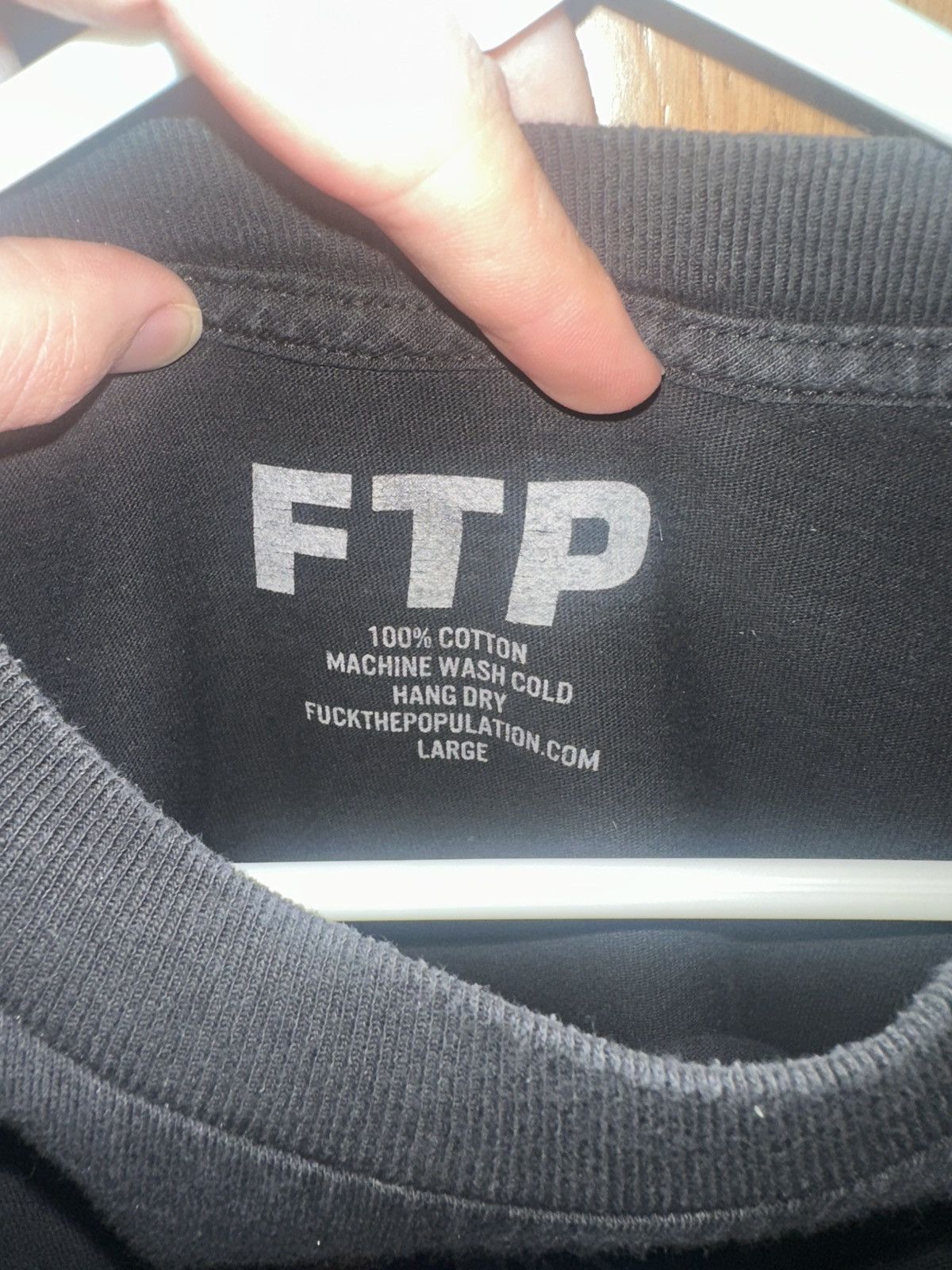 Fuck The Population FTP Television Tee Size US L / EU 52-54 / 3 - 4 Thumbnail