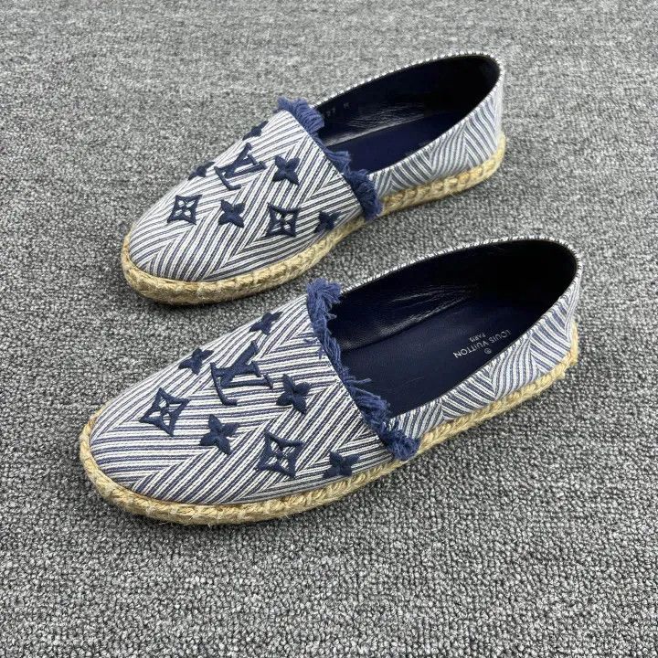 Louis Vuitton Blue Fisherman Espadrilles 0079