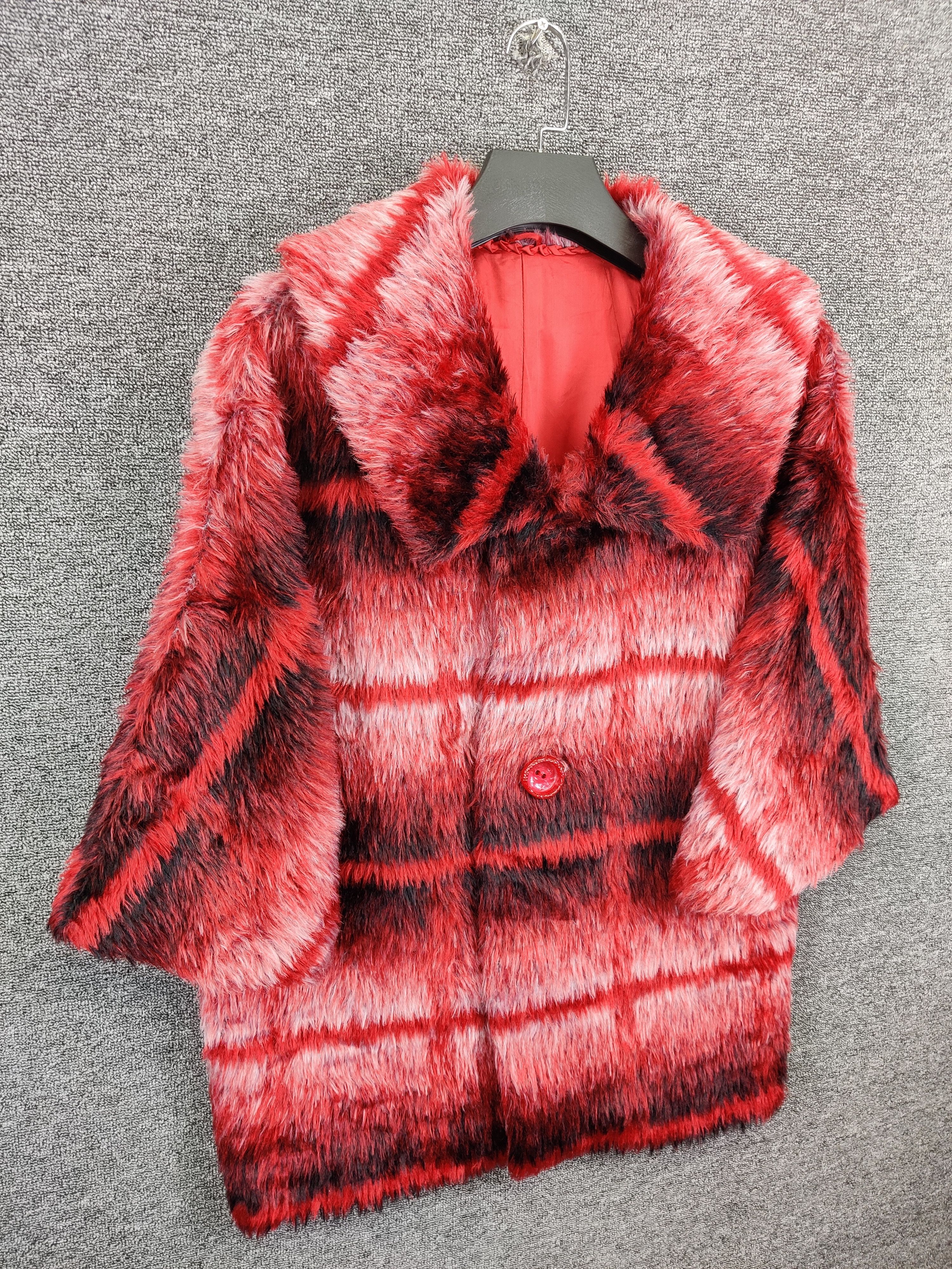 Vintage Hairy Cardigan Coat With Luxury Style Size US L / EU 52-54 / 3 - 4 Thumbnail