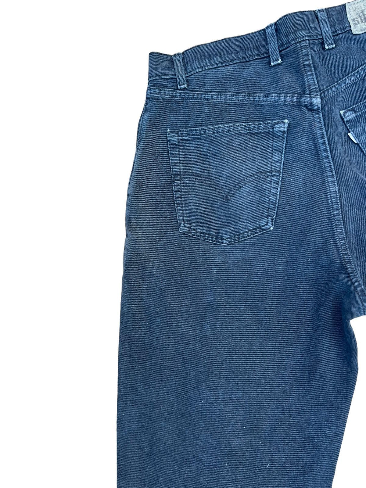 Levi's Vintage 1995 Levi’s Silvertab Faded Black Denim Baggy Jeans Size US 36 / EU 52 - 15 Thumbnail