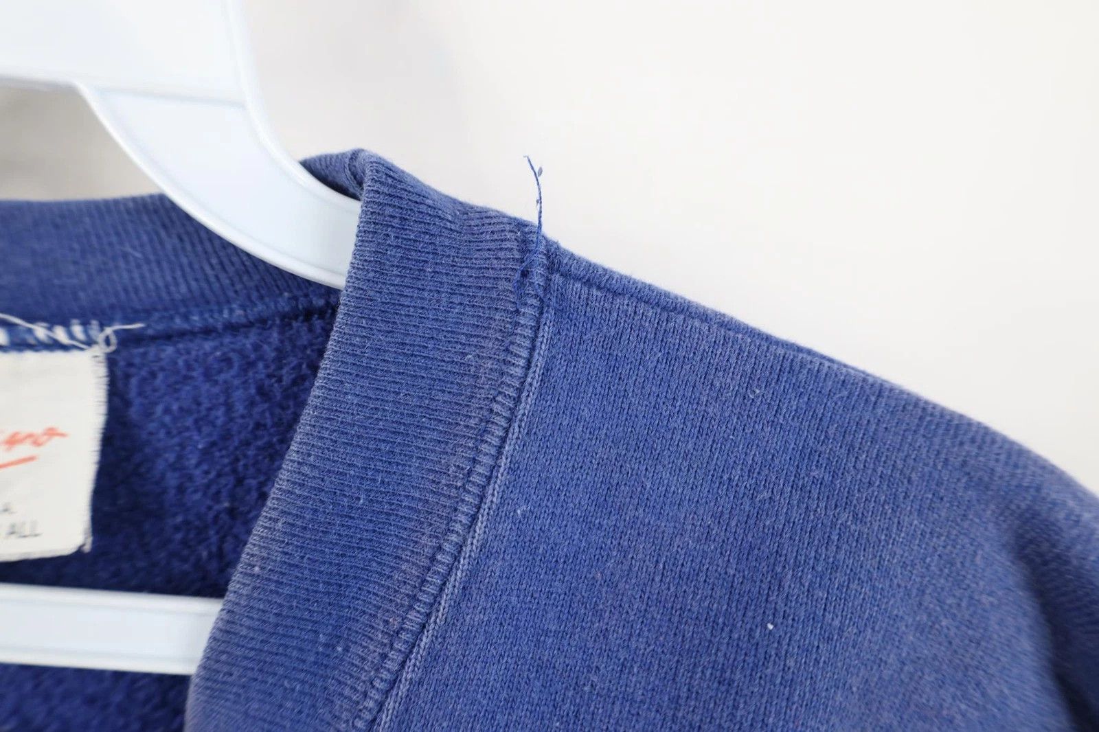 Guess Vintage 80s Georges Marciano Guess Sweatshirt Blue USA Size ONE SIZE - 7 Thumbnail