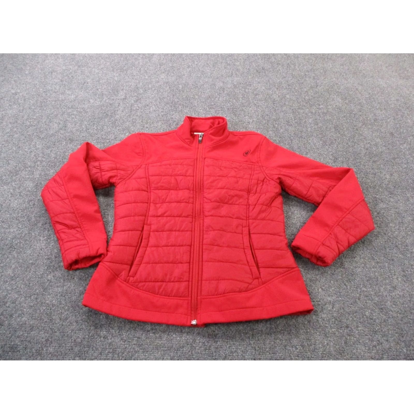 Ariat Ariat Jacket Women S Red Puffer Quilted Lightweight Outdoors Hiking Camping Coat Size S / US 4 / IT 40 - 2 Thumbnail