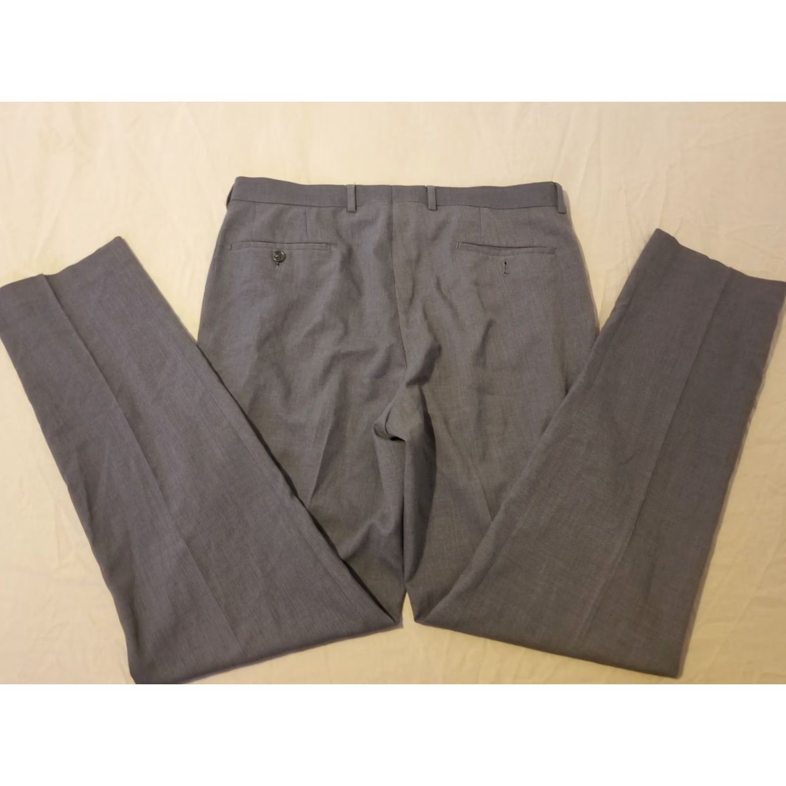 Polo Ralph Lauren Polo Ralph Lauren Dress Mens 34 Gray Pants 34x32 Slack Chino Trouser Size US S / EU 44-46 / 1 - 2 Thumbnail