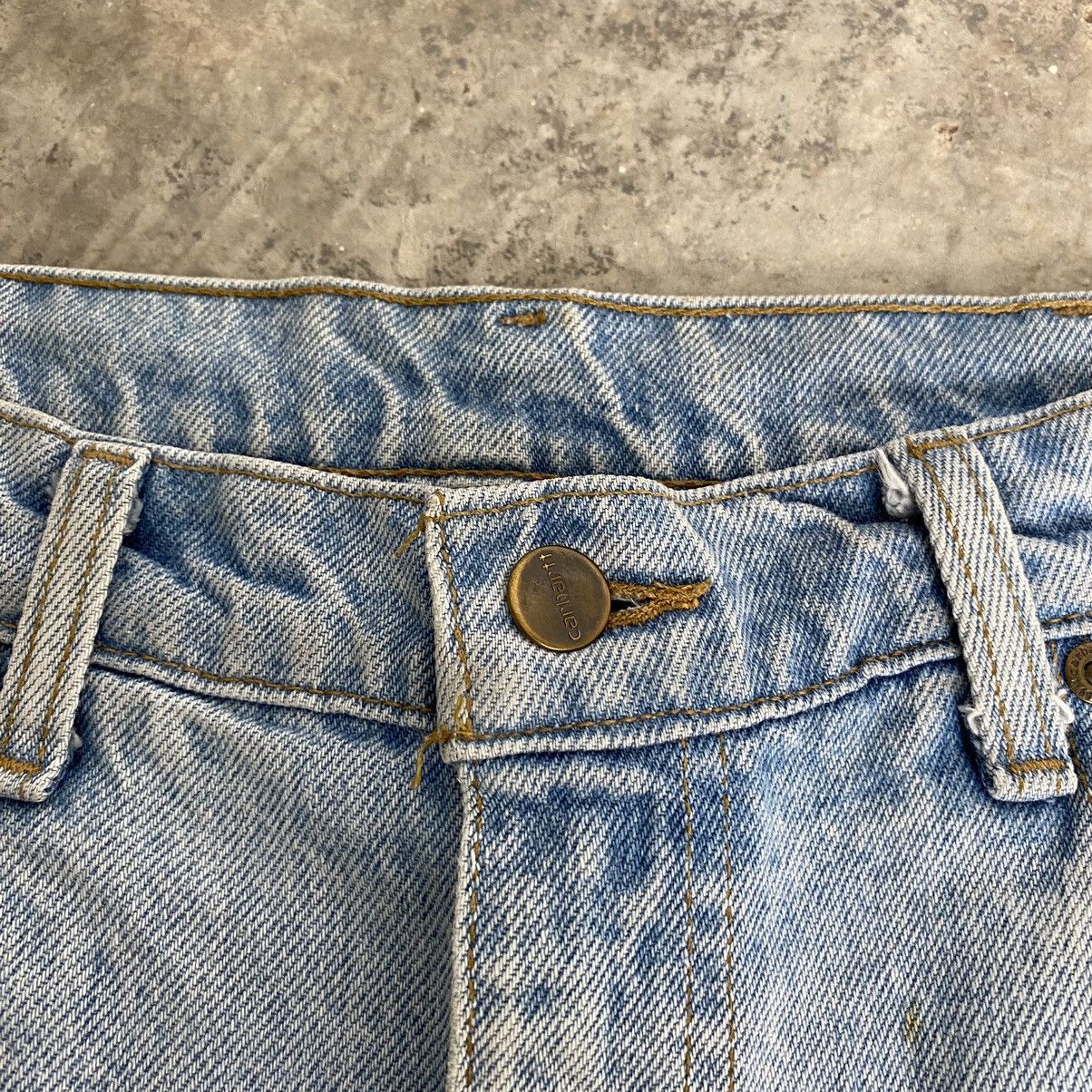 Carhartt Vintage Carhartt Relaxed Fit Pale Blue Denim Jeans Size US 34 / EU 50 - 8 Thumbnail