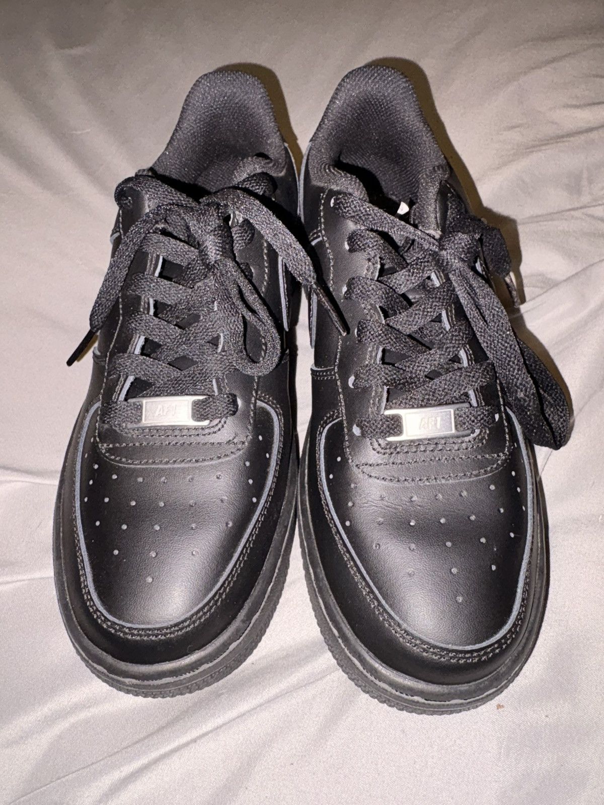 Nike Black air force 1s Size US 5 / EU 37 - 6 Thumbnail