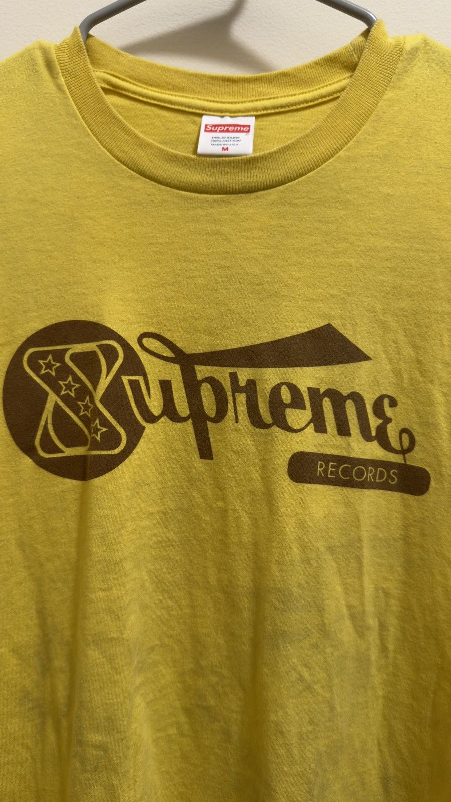 Supreme Vintage Supreme Records T-shirt Size US M / EU 48-50 / 2 - 2 Thumbnail