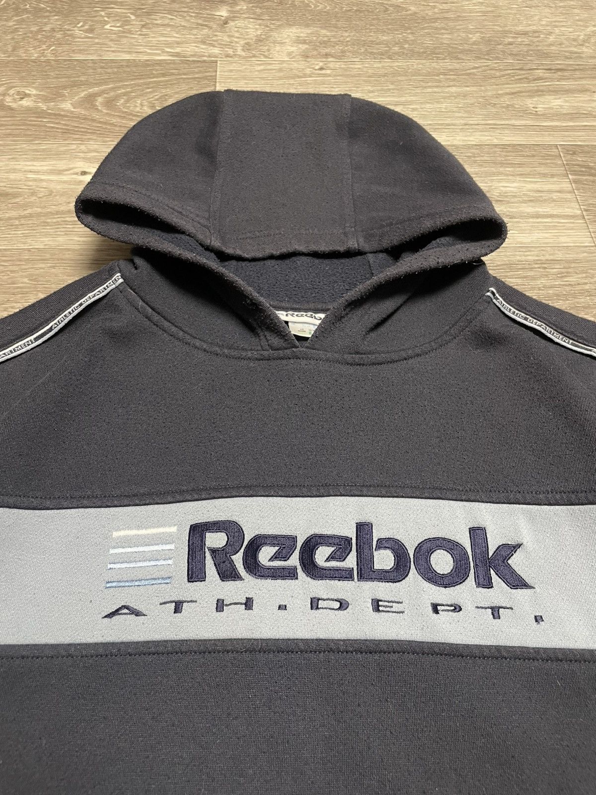 Reebok Vintage Reebok Athletic Dept. Hoodie 90s Size US S / EU 44-46 / 1 - 10 Thumbnail