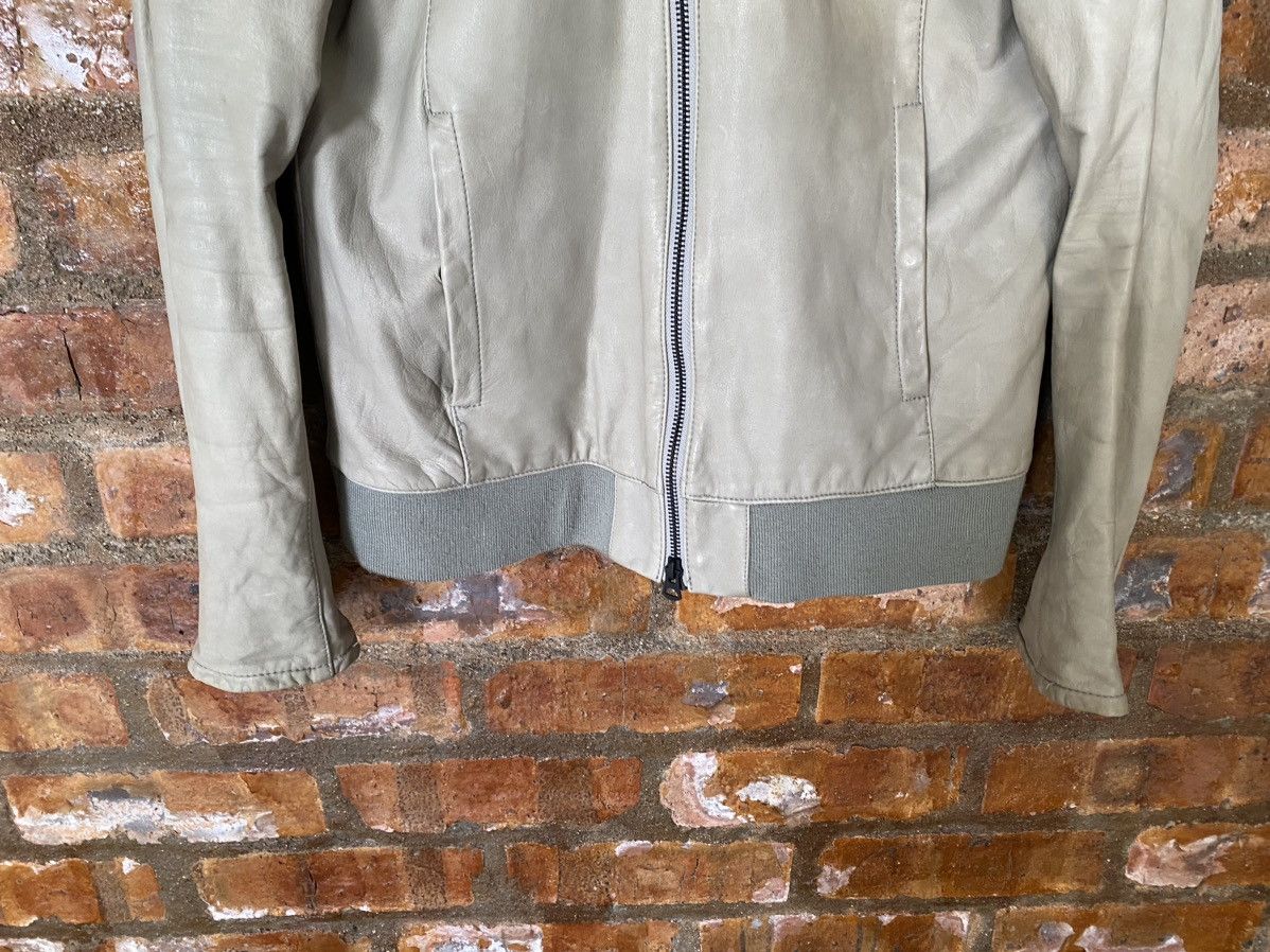 Isamu Katayama Backlash 2000s Shama Leather Paneled Rider Jacket Size M / US 6-8 / IT 42-44 - 5 Thumbnail