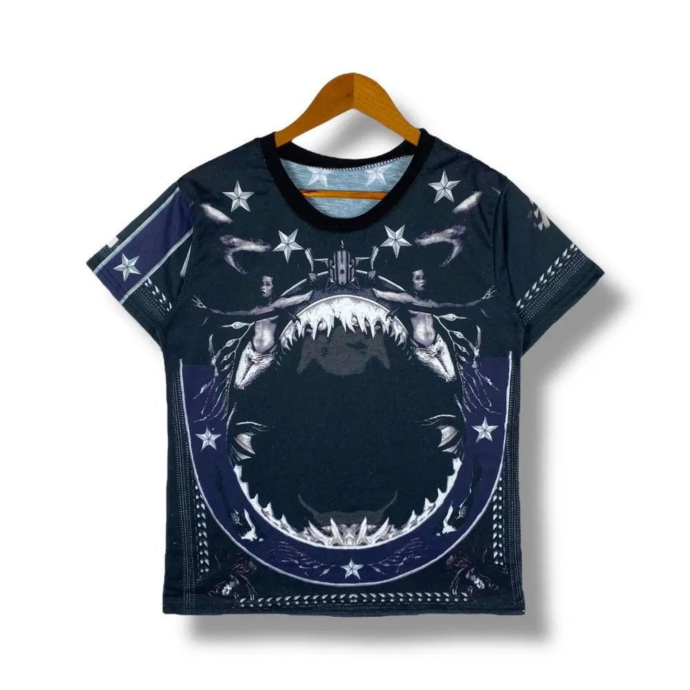 Japanese Brand Shark & Mermaid Graphic Tee Shirt Small Size Like Givenchy Size US S / EU 44-46 / 1 - 1 Thumbnail