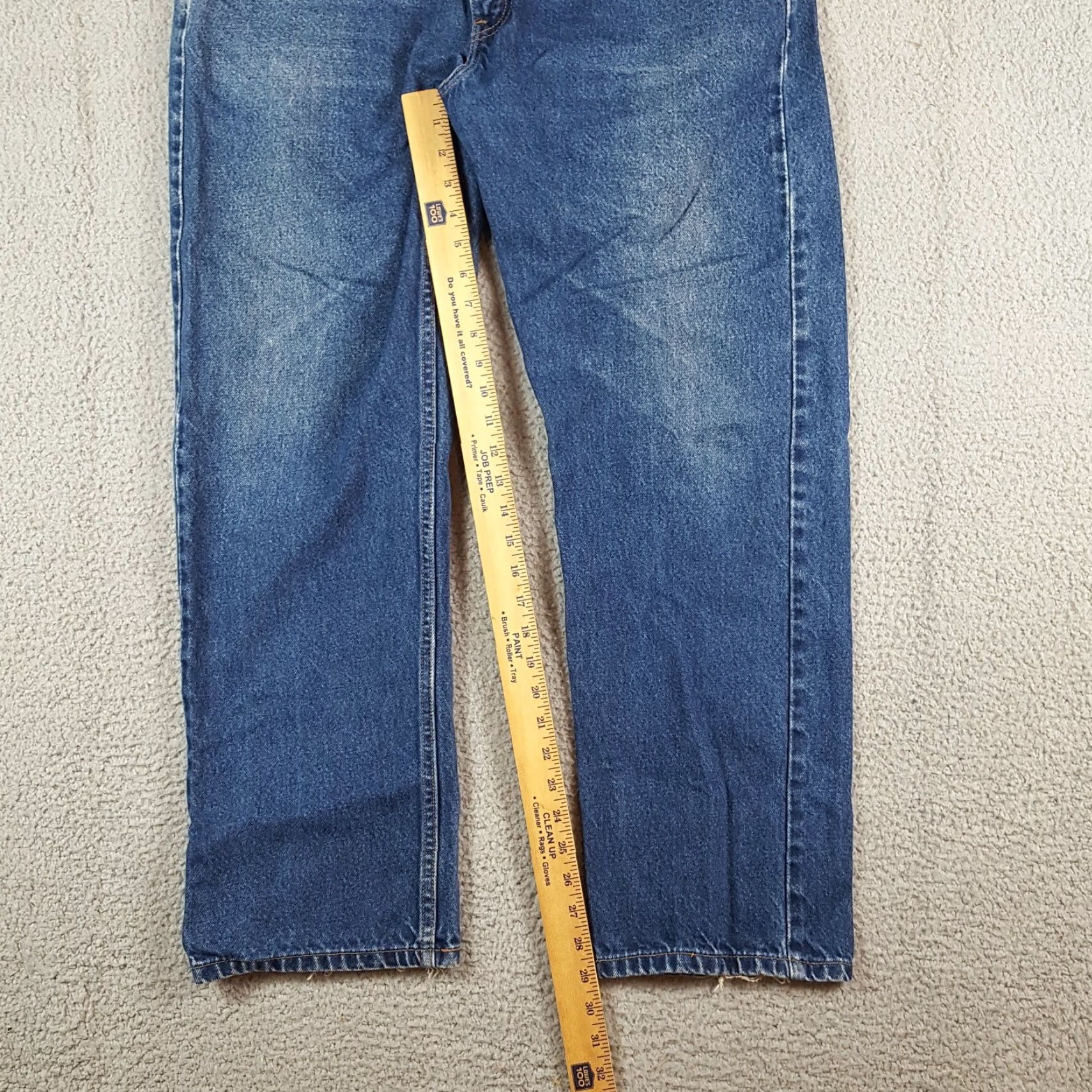Levi's VINTAGE Levi's 505 Jeans 38x30 Straight Denim Blue 90s Western Cowboy Mens Size US 38 / EU 54 - 7 Thumbnail