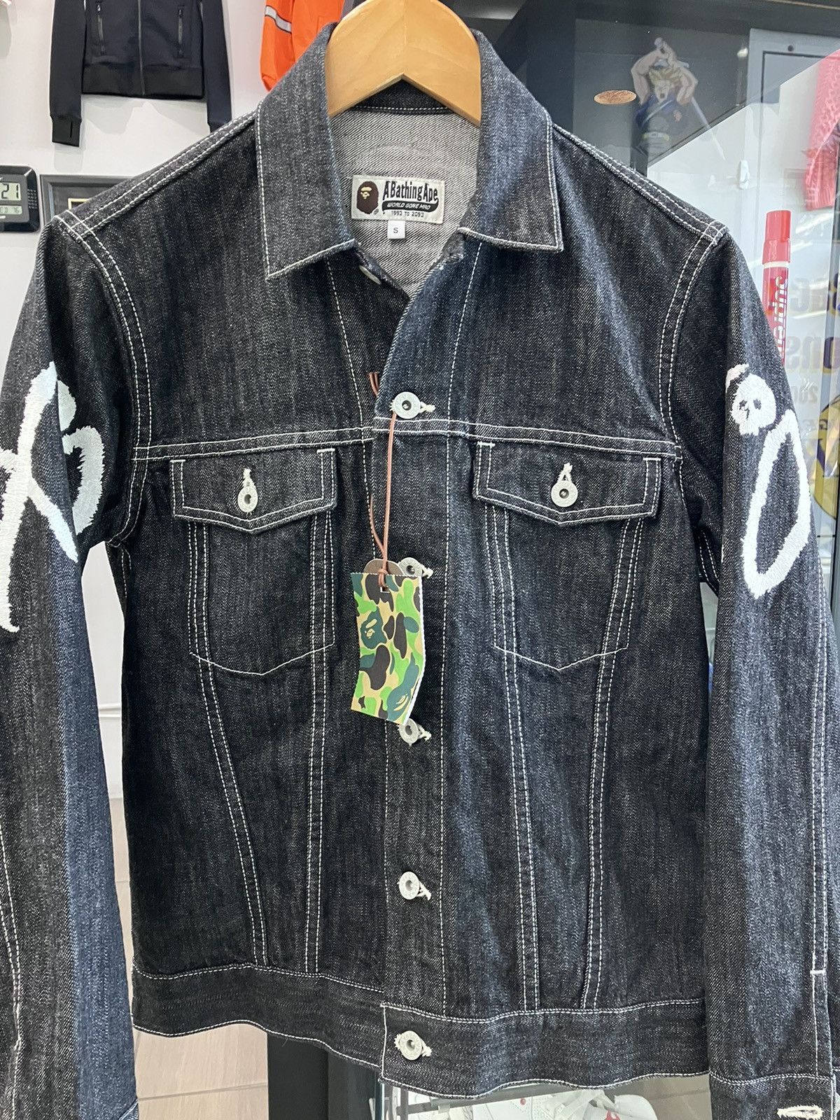 Bape × XO NEW Bape x XO Denim Jacket Size Small Size US S / EU 44-46 / 1 - 2 Thumbnail