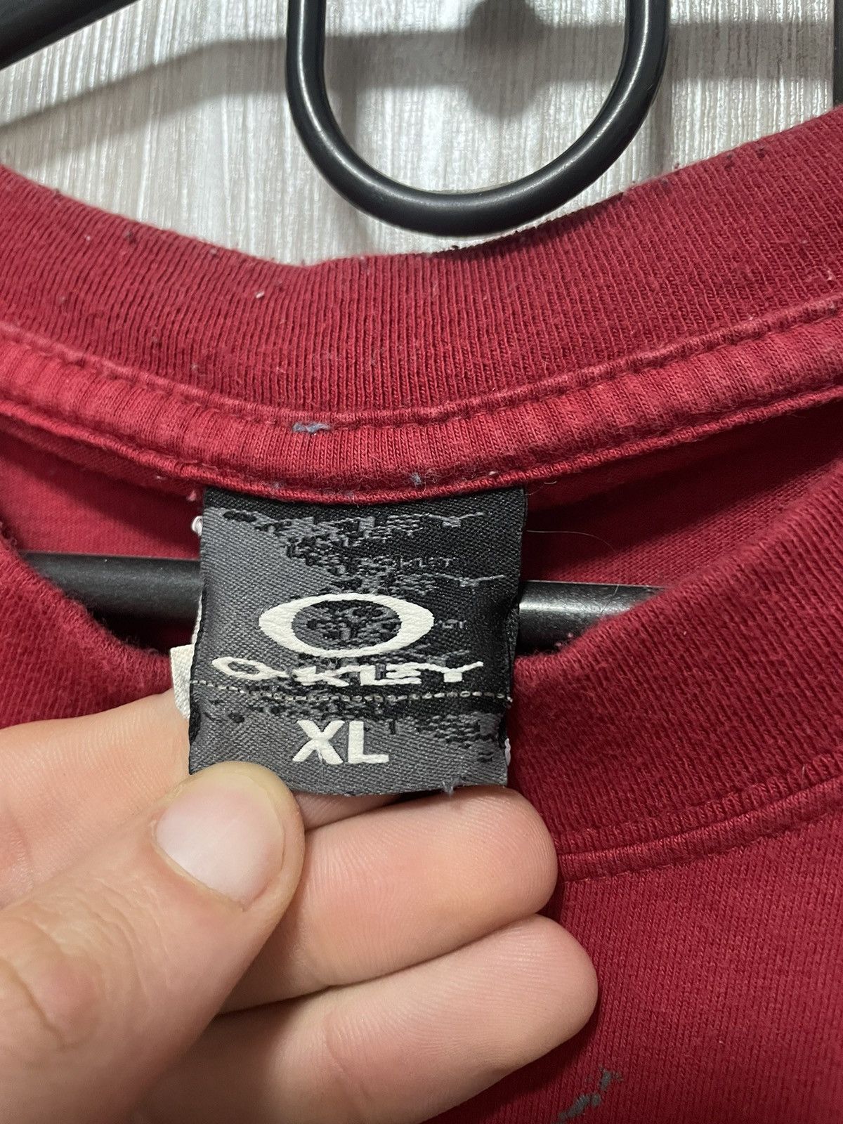 Oakley × Vintage Vintage 90s Oakley Art Logo T Shirt Outdoor Y2K Size US XL / EU 56 / 4 - 8 Thumbnail