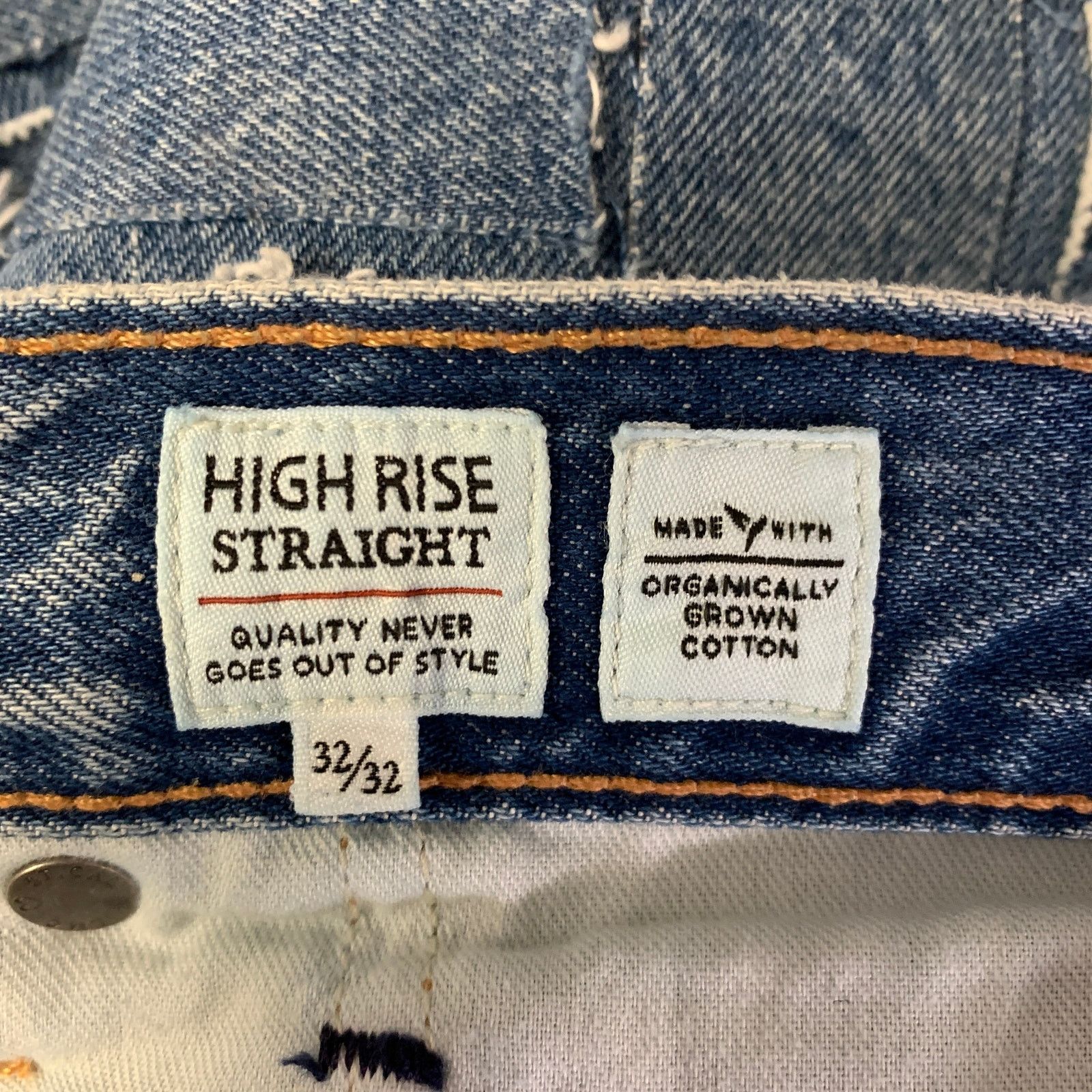 Levi's LEVI'S Size 32 Blue Organic Cotton Patchwork Jeans Size US 32 / EU 48 - 5 Thumbnail
