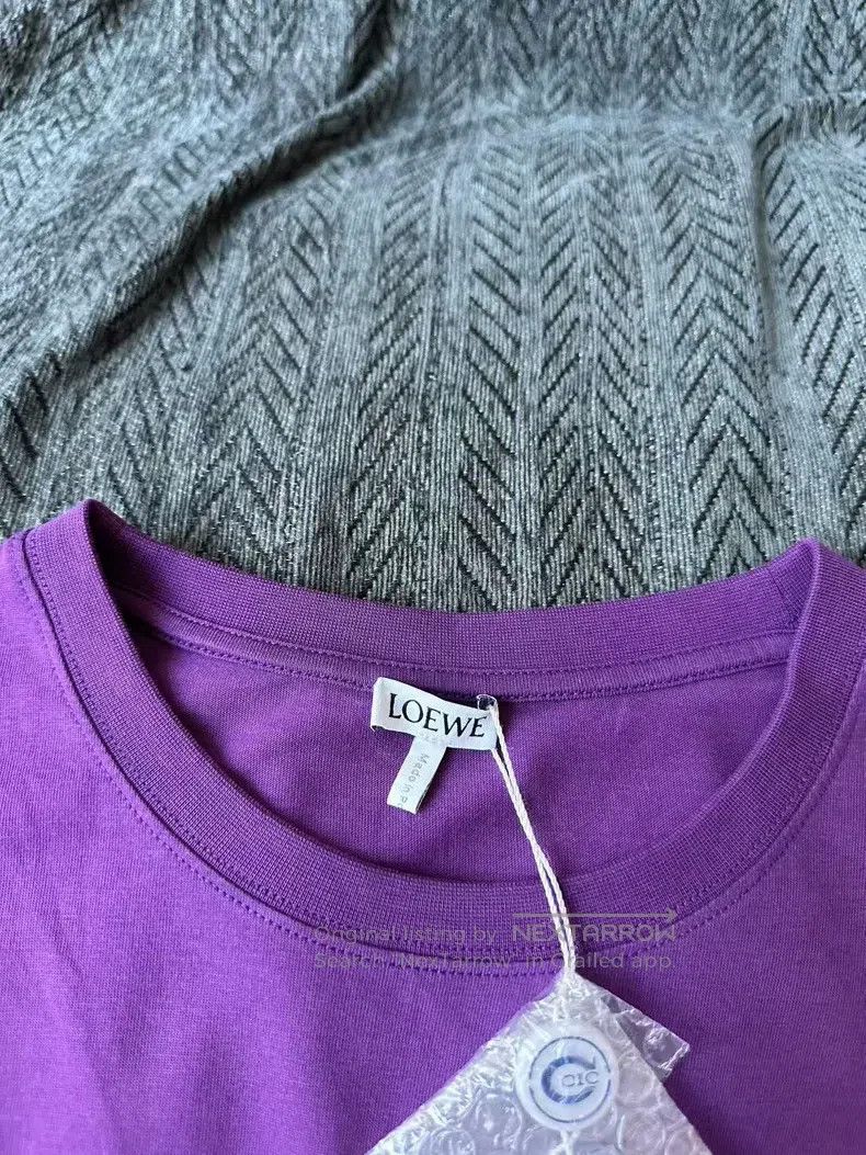 Loewe Loewe Purple Short Sleeve Size XS / US 0-2 / IT 36-38 - 3 Thumbnail