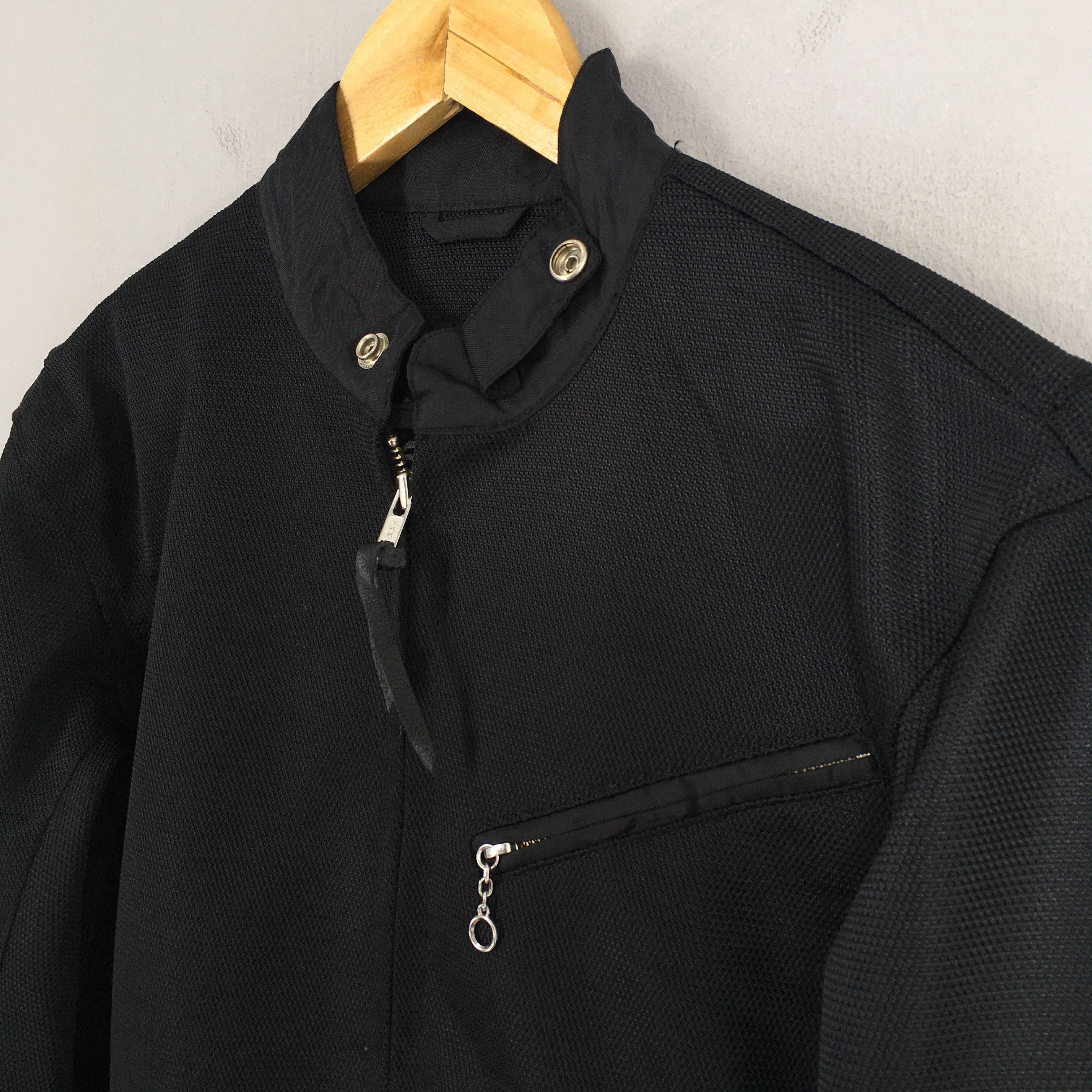 Vintage Vintage 90's Motorsports Black Jacket Medium Size US M / EU 48-50 / 2 - 3 Thumbnail