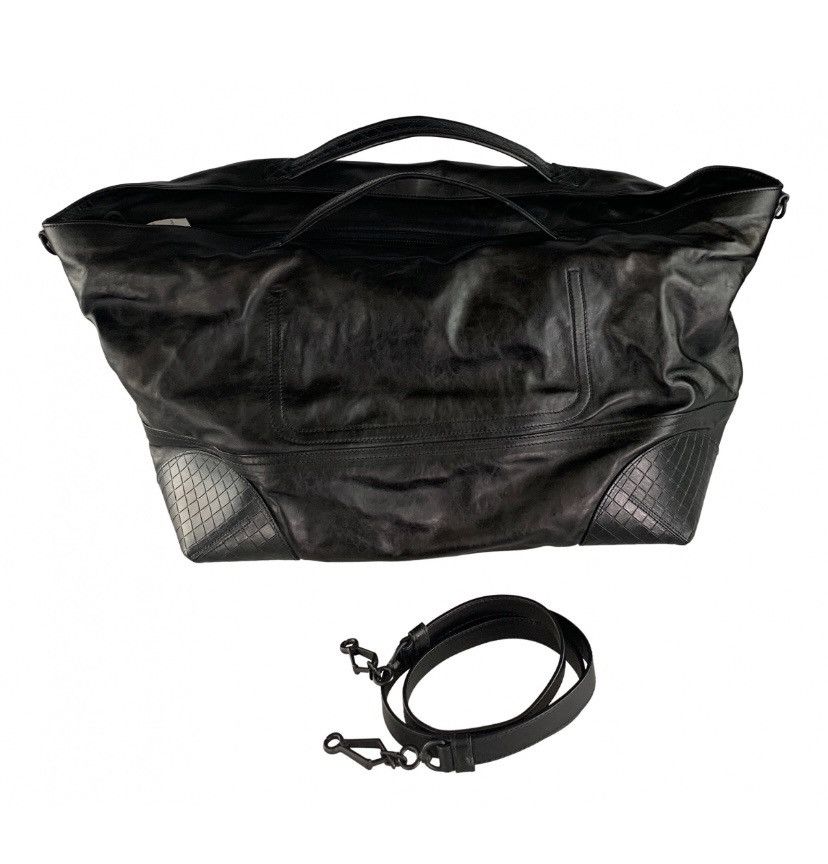 Bottega Veneta BV 🇮🇹 x Tomas Maier black calf panel stitch holdall bag NEW Size ONE SIZE - 15 Thumbnail