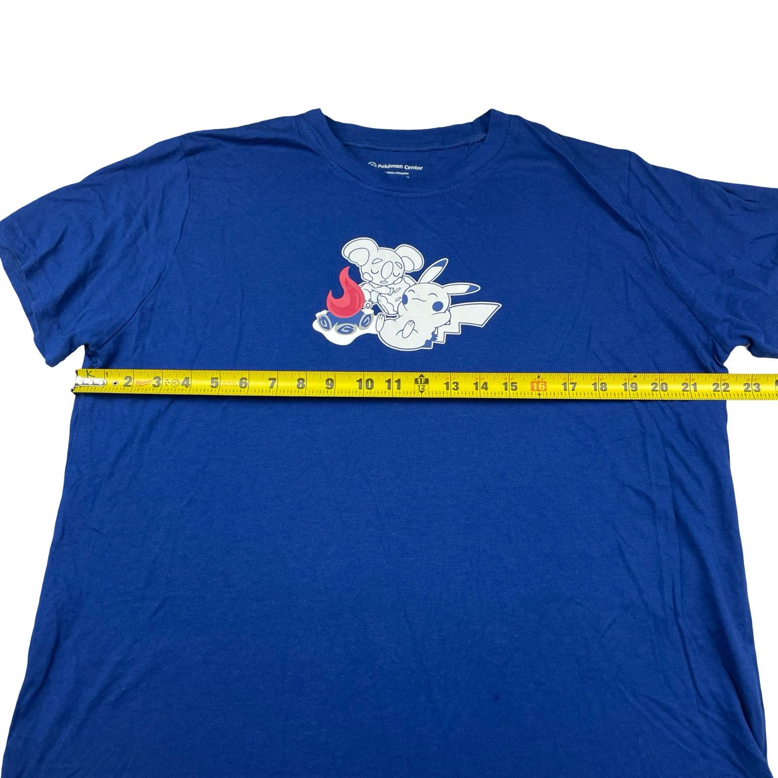 Pokemon Pokemon Men's Viscose/Cotton S/S Crewneck T-Shirt Blue • XL Size US XL / EU 56 / 4 - 7 Thumbnail