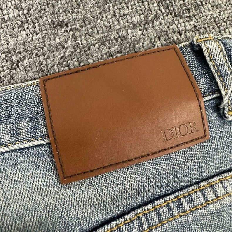 Dior Dior Denim Jeans with Logo Embroidery-2506 Size 28" / US 6 / IT 42 - 4 Thumbnail