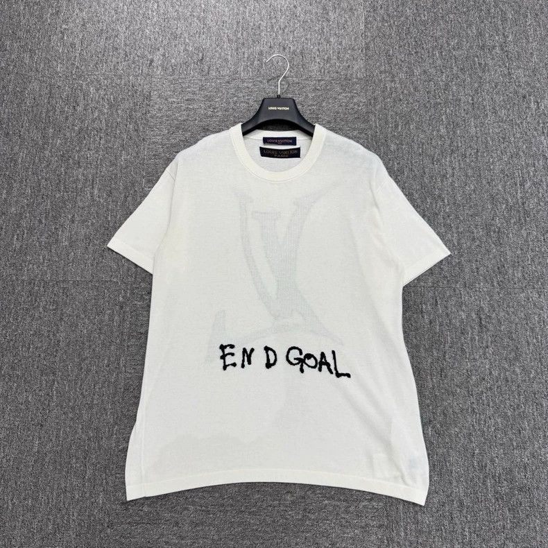 Louis Vuitton Louis Vuitton ENDGOAL letter knitted short sleeve Size US M / EU 48-50 / 2 - 1 Thumbnail