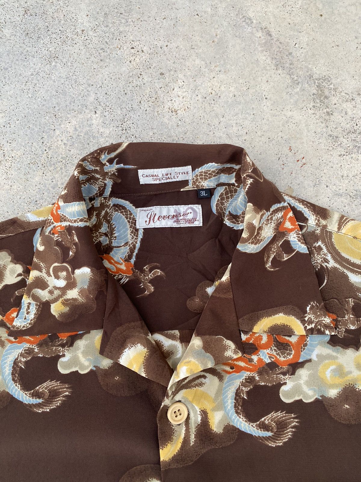 Sun Surf Vintage Rayon Dragon Sun Surf Styled Hawaiian Shirts Size US L / EU 52-54 / 3 - 8 Thumbnail